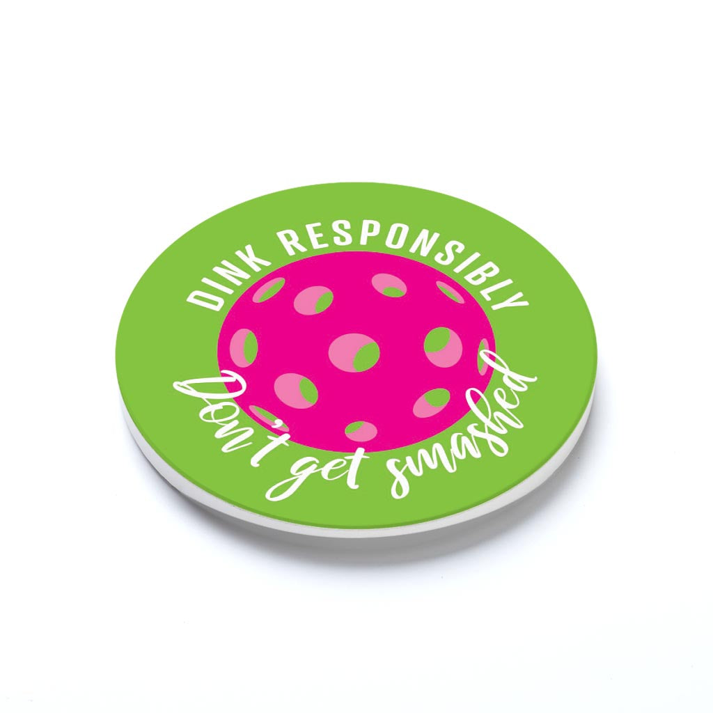 Car Coaster-Dink Responsibly Don't Get Smashed -1