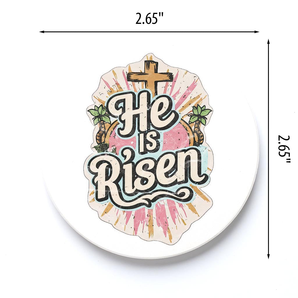 Car Coaster-He Is Risen -3