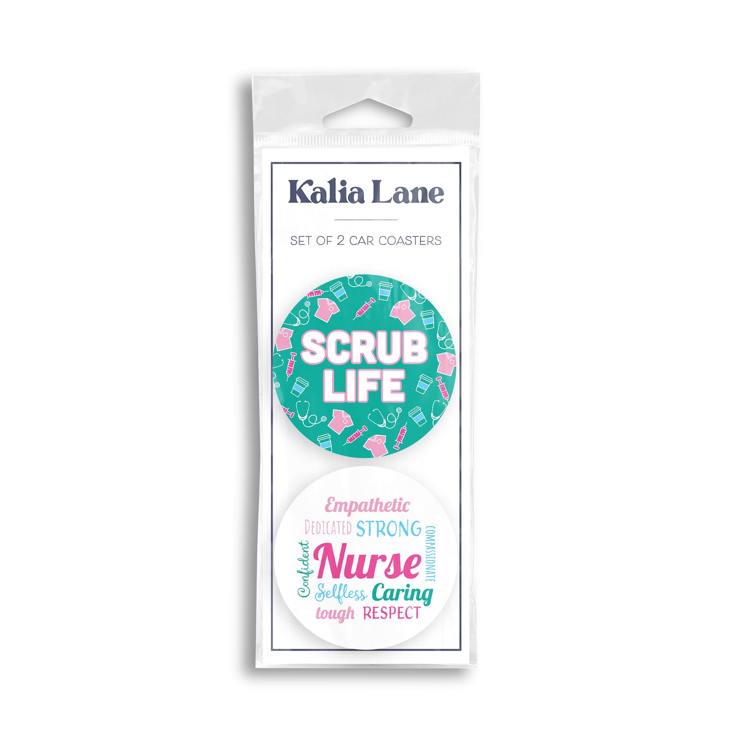 Car Coaster Pack - Nursing Attributes
