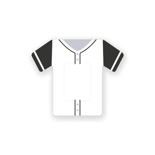Wooden Cutout Frame-Little League Jersey -0