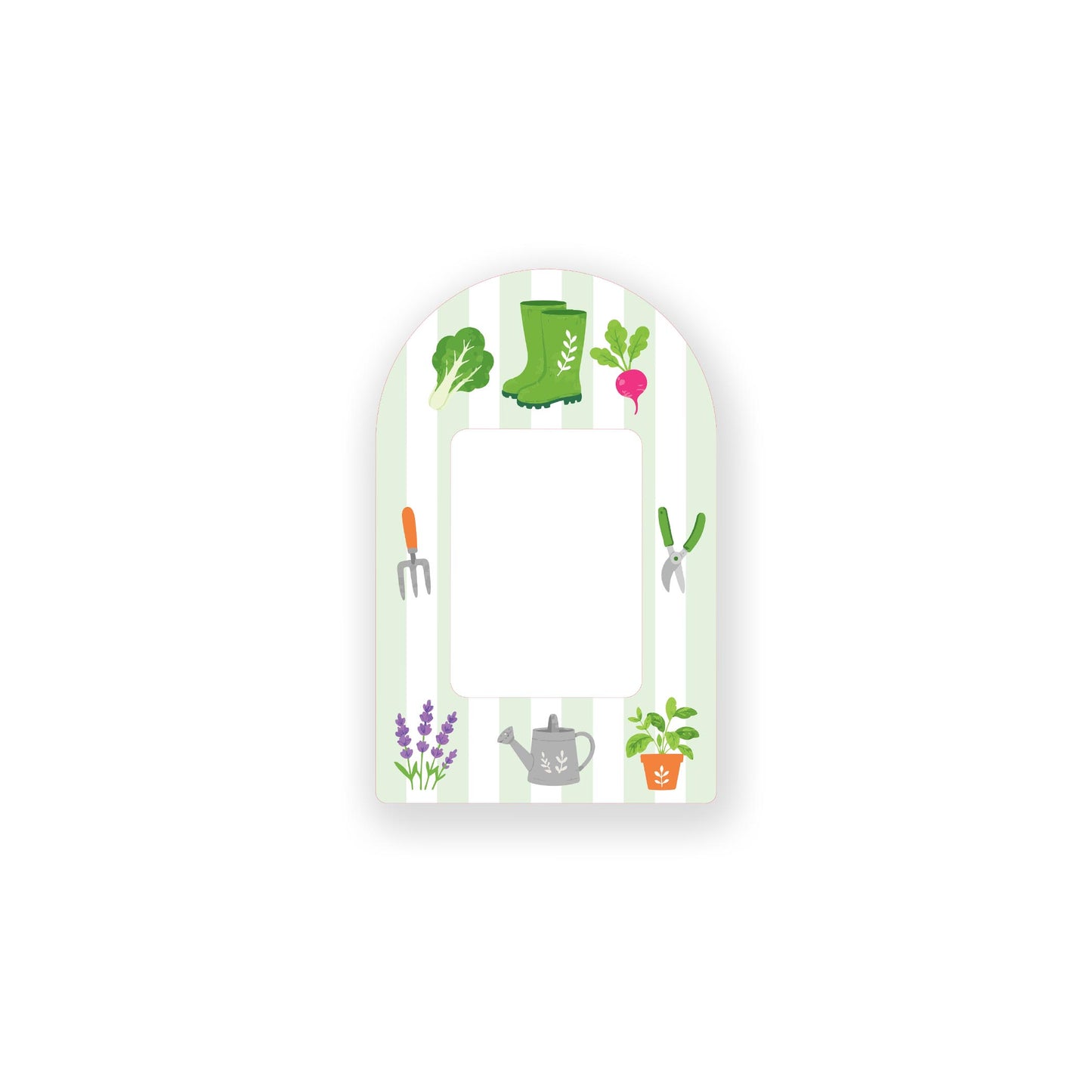 Wooden Cutout Frame-Plant Lady Icons -0