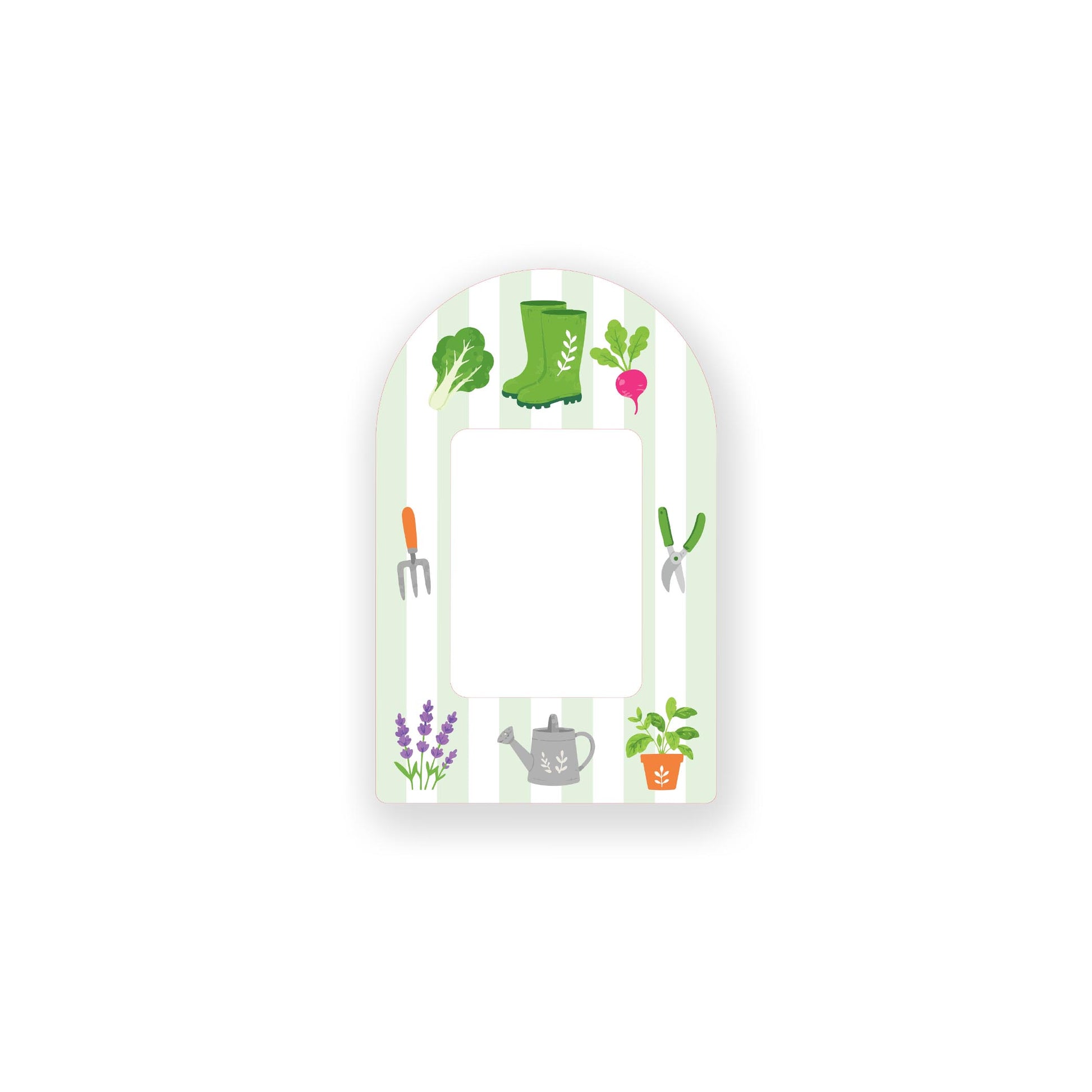 Wooden Cutout Frame-Plant Lady Icons -0