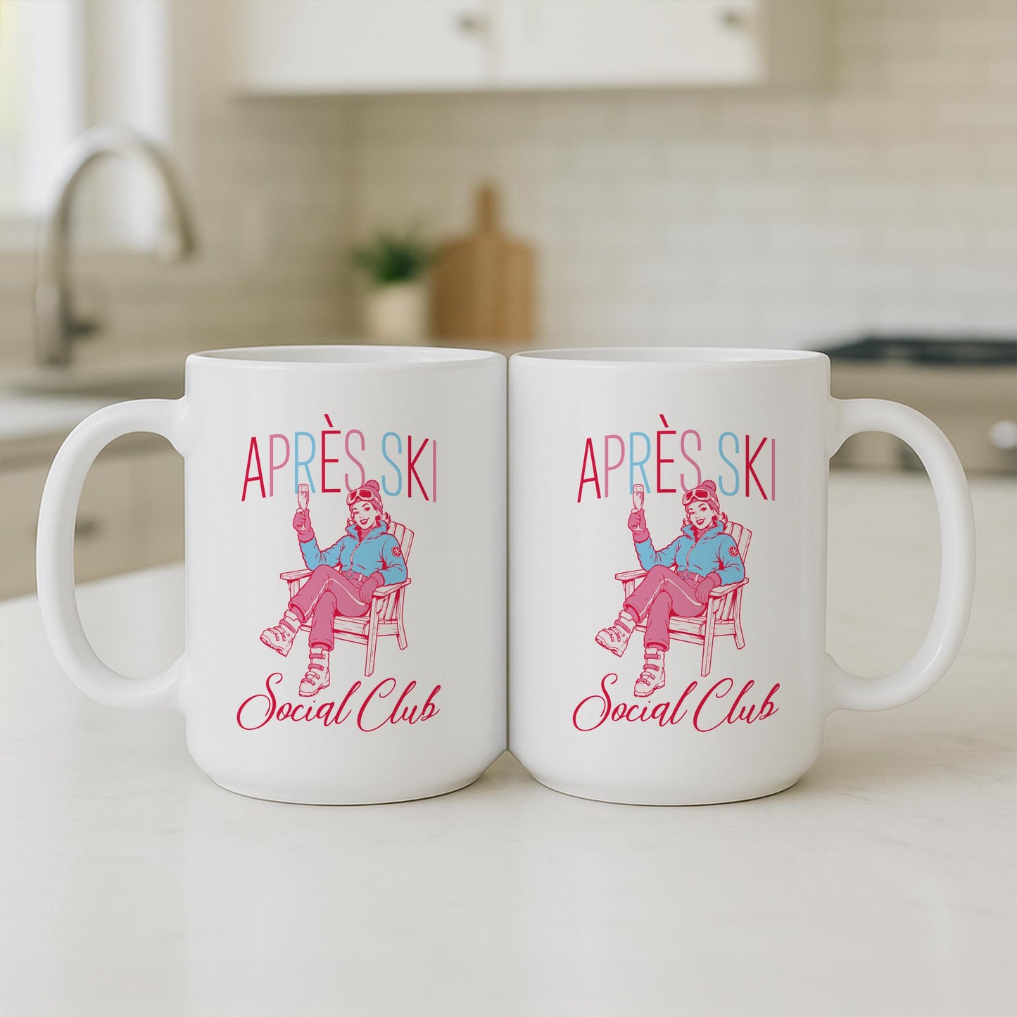 15oz Coffee Mug White-Après Ski -3