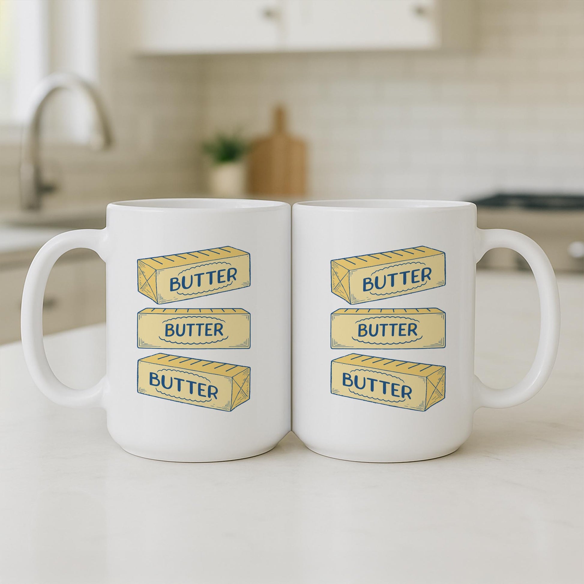 15oz Coffee Mug White-Butter -3