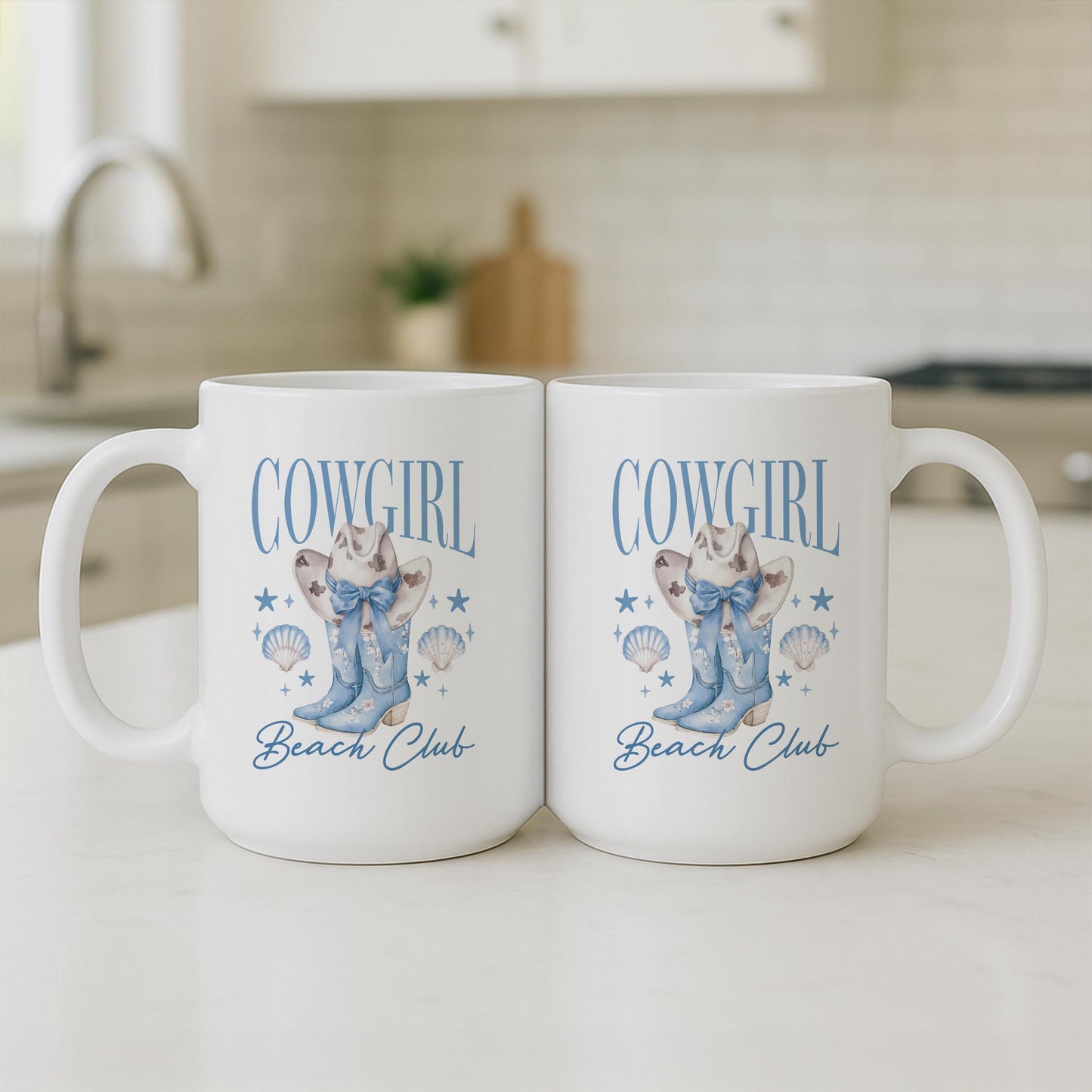 15oz Coffee Mug White-Coastal Cowgirl -3