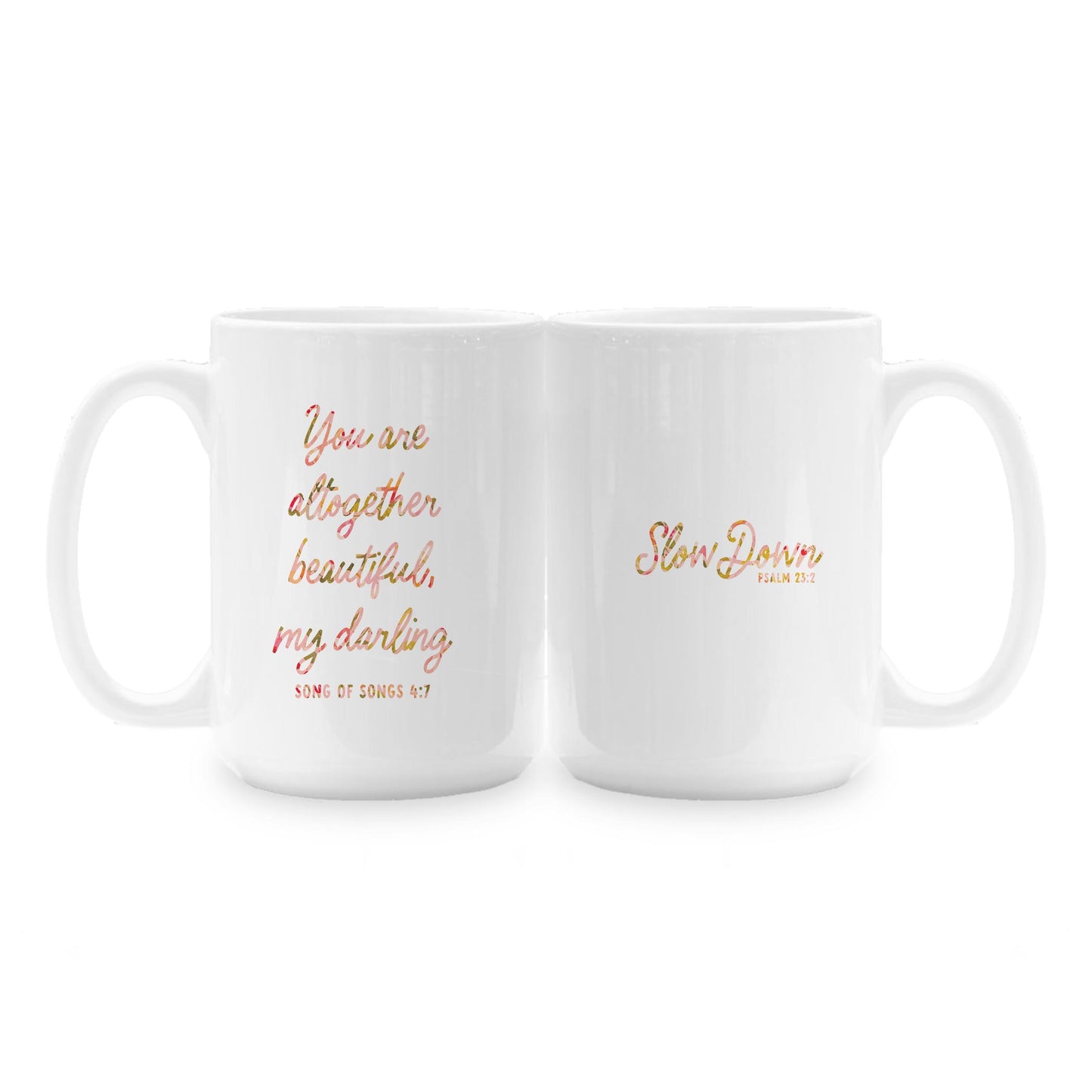 15oz Coffee Mug White-Faithful Promises -1