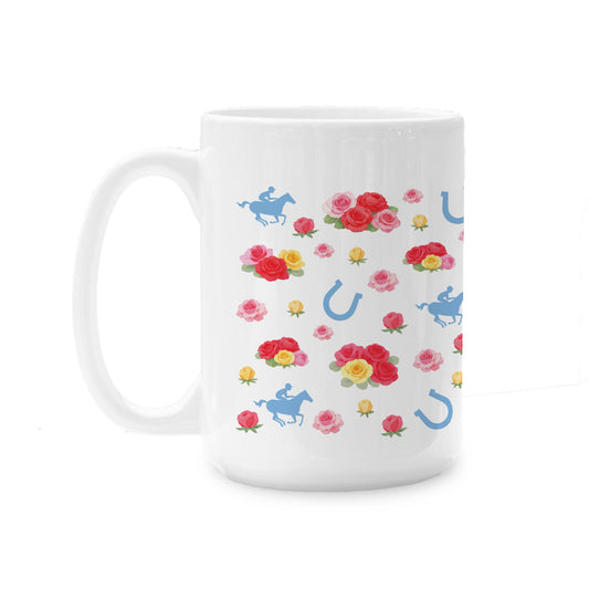 15oz Coffee Mug White-Derby -0