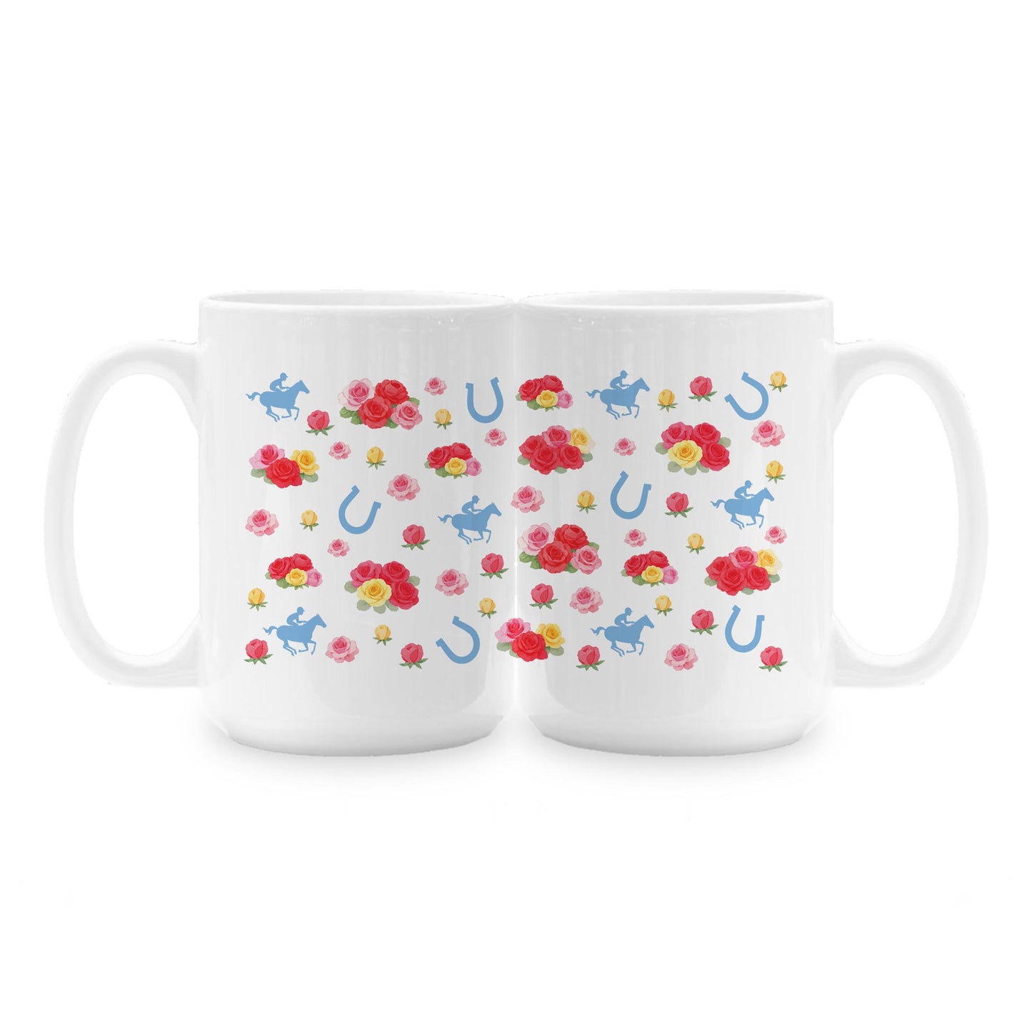 15oz Coffee Mug White-Derby -1