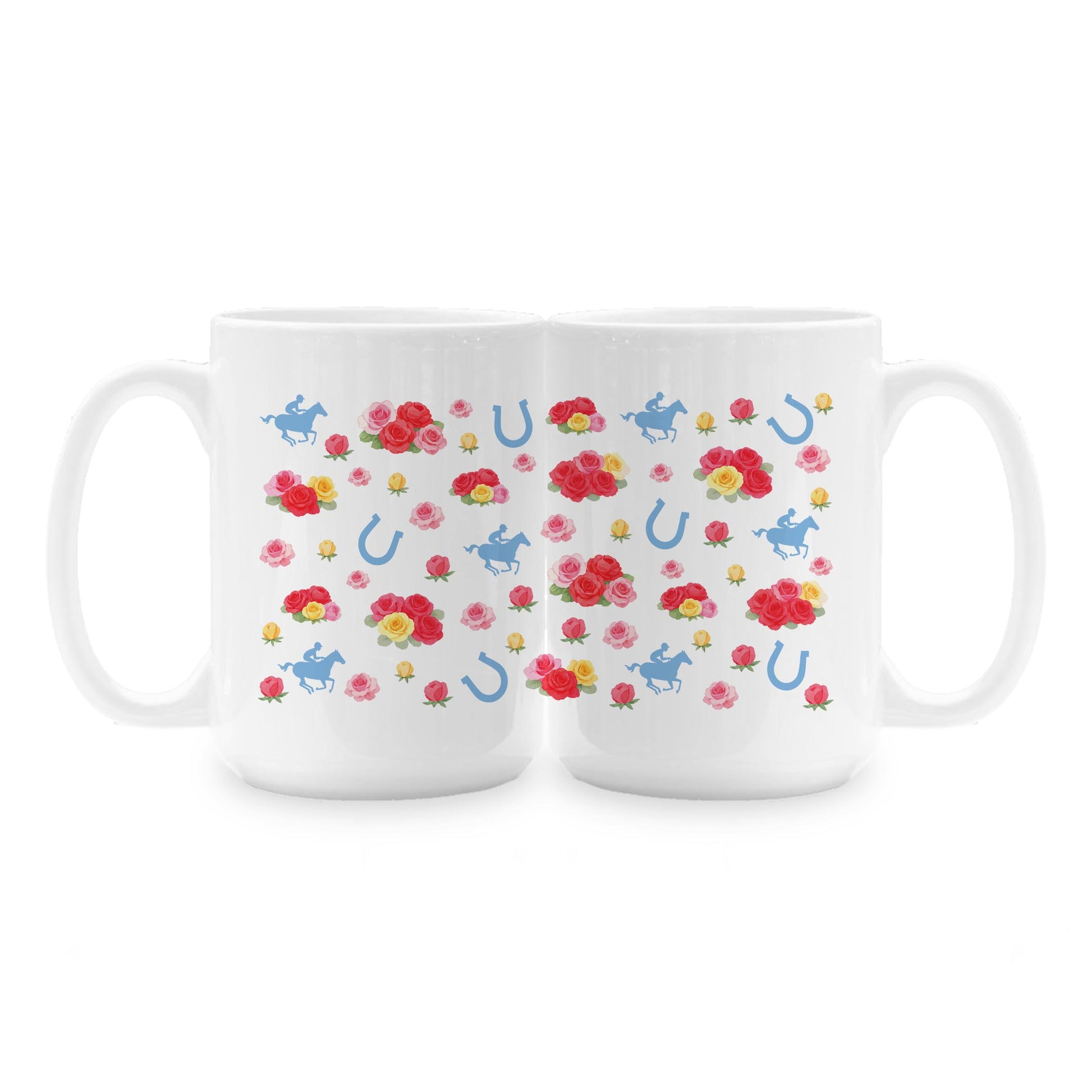 15oz Coffee Mug White-Derby -1