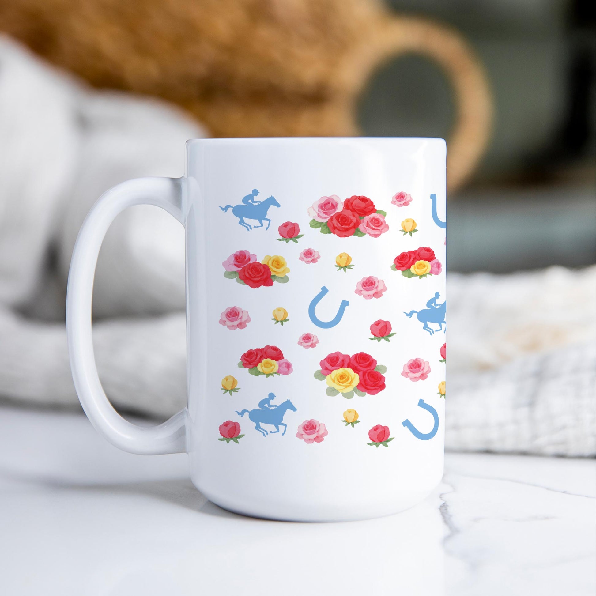 15oz Coffee Mug White-Derby -2
