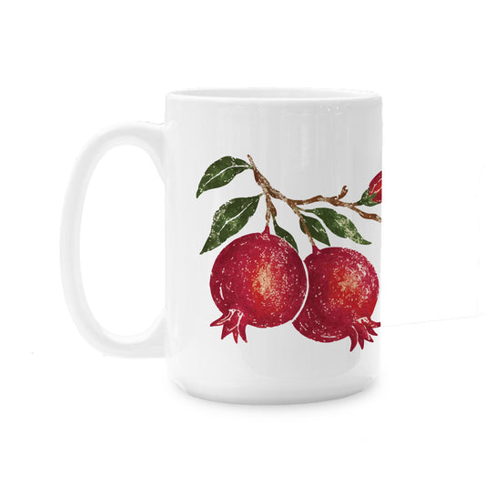 15oz Coffee Mug White-Autumn Orchard -0