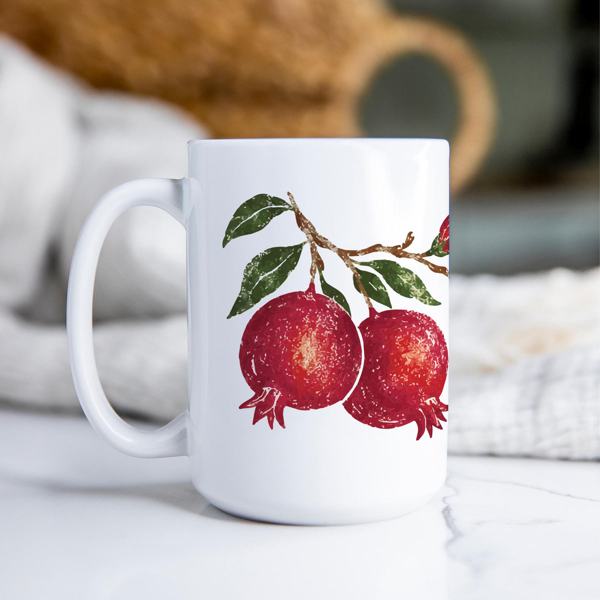 15oz Coffee Mug White-Autumn Orchard -2