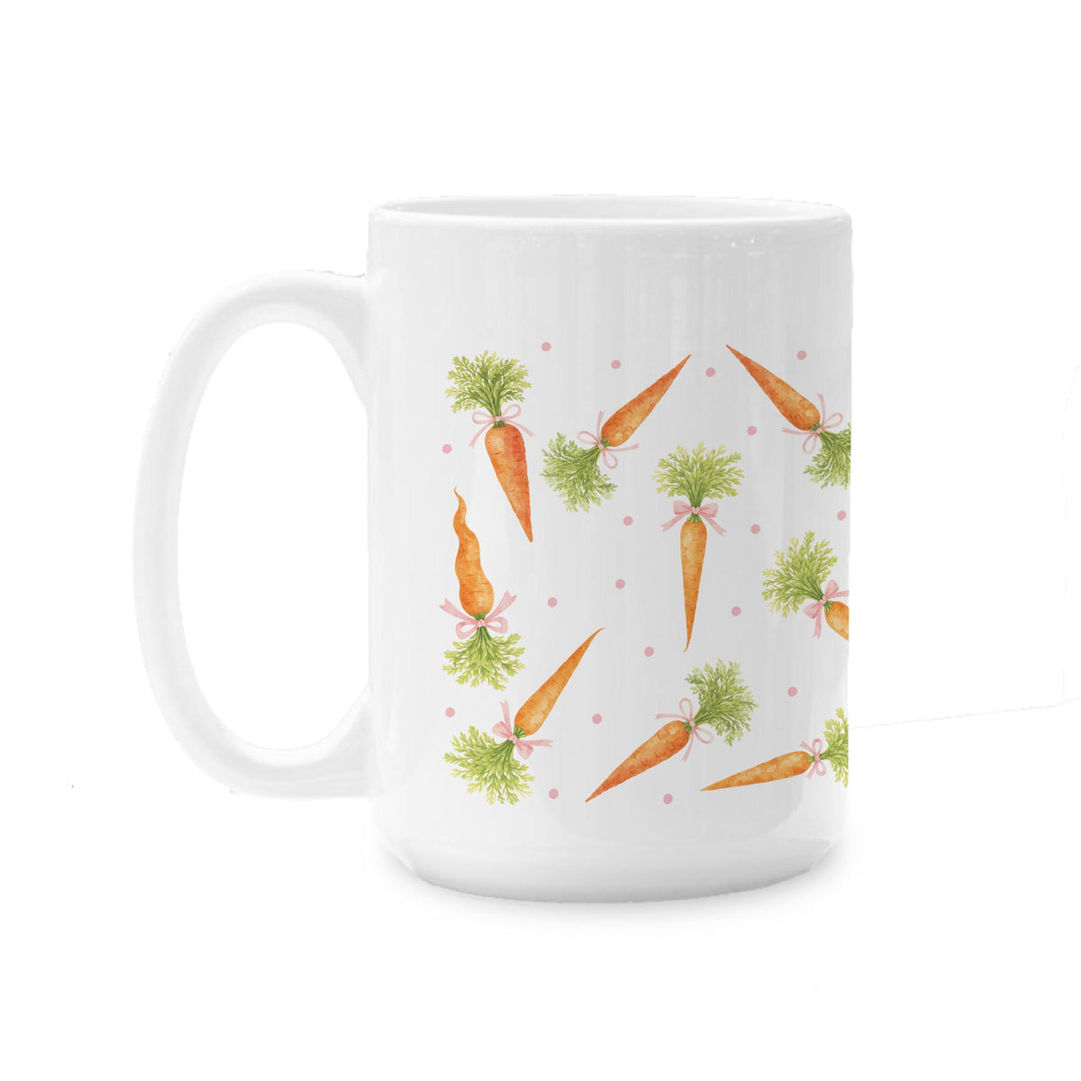 15oz Coffee Mug White-Cottage Easter -0