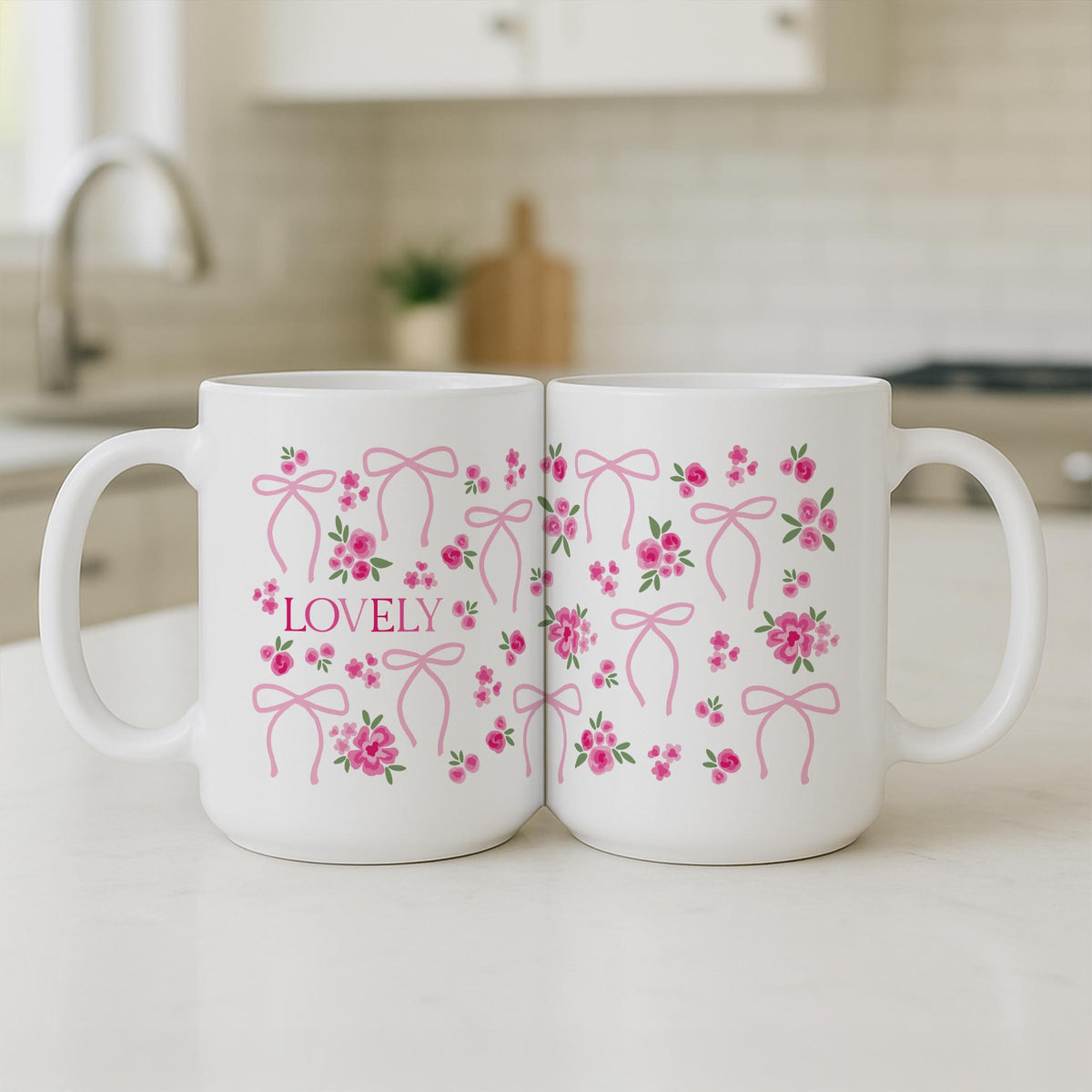 15oz Coffee Mug White-All Things Lovely -3