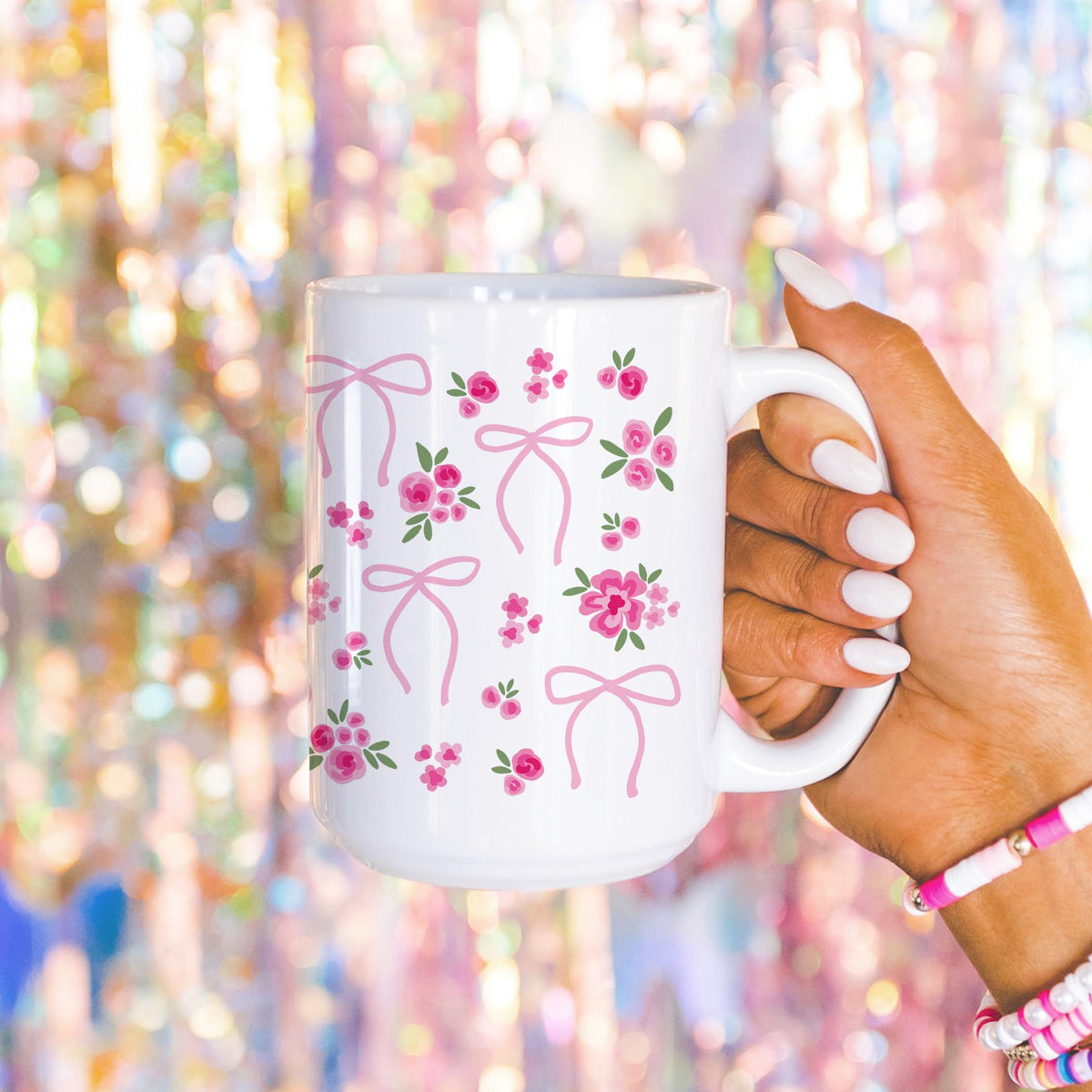 15oz Coffee Mug White-All Things Lovely -4