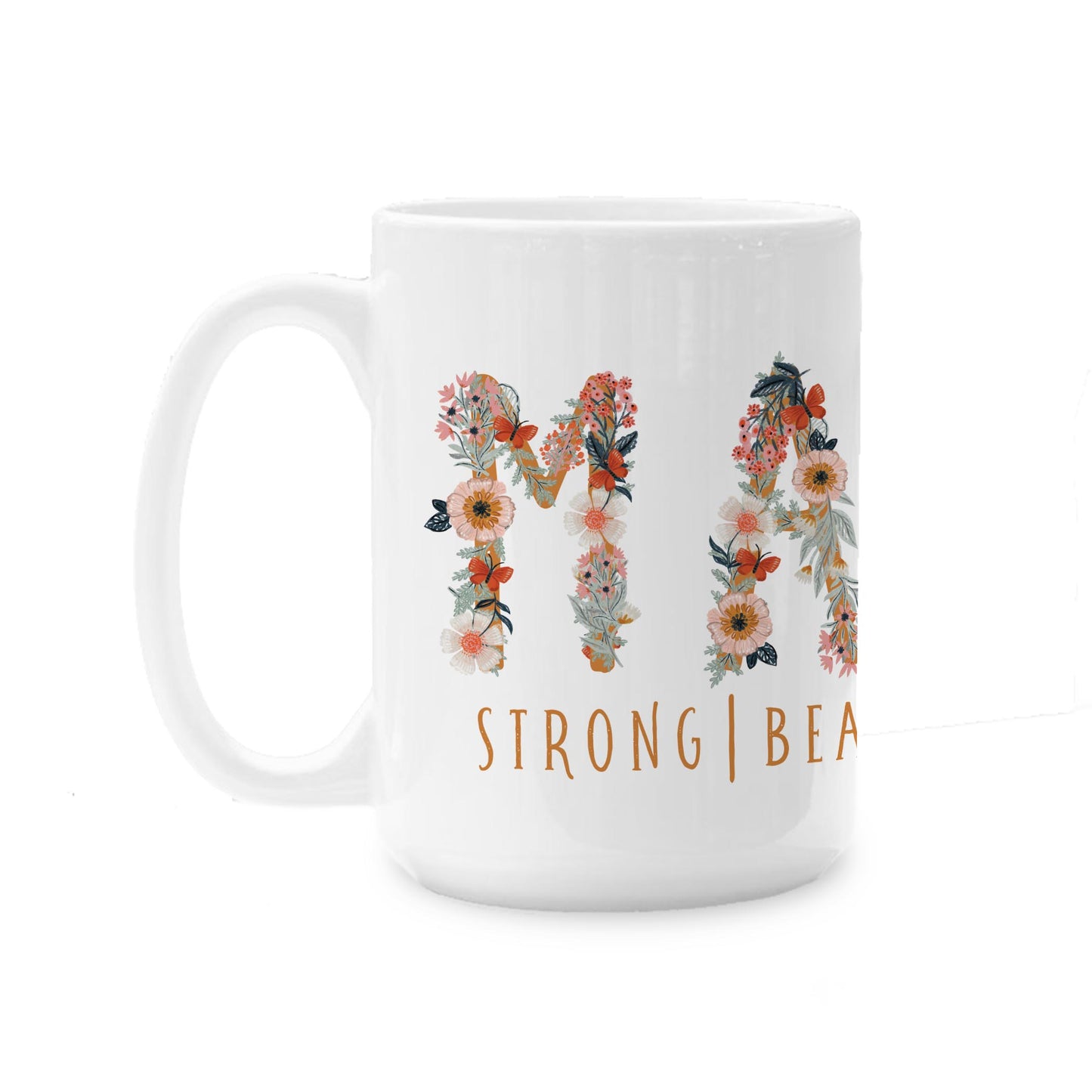 15oz Coffee Mug White-Pretty Things Mama