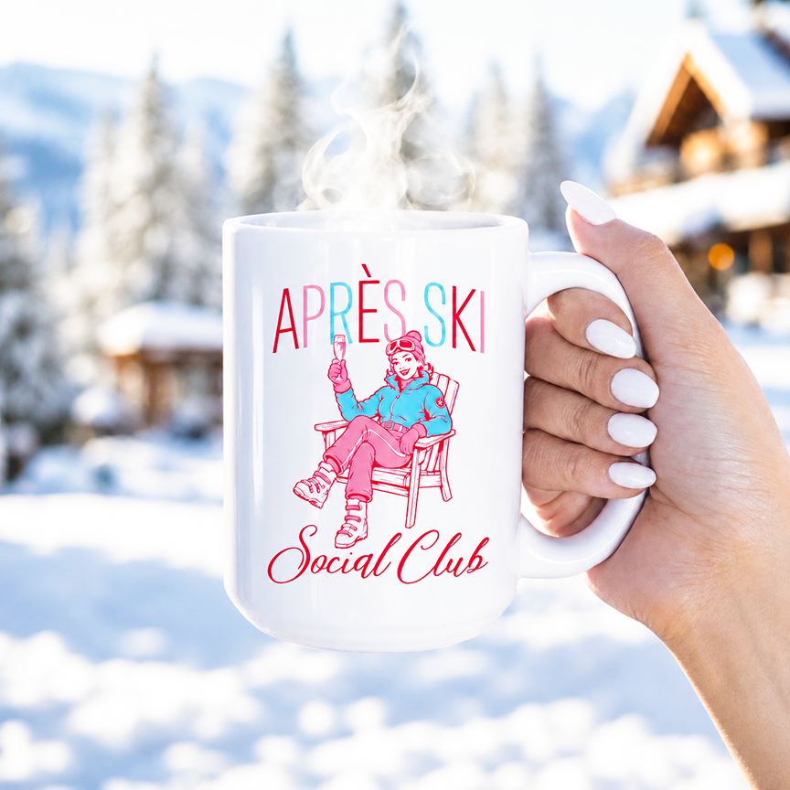 15oz Coffee Mug-Après Ski | Gift | Lodge
