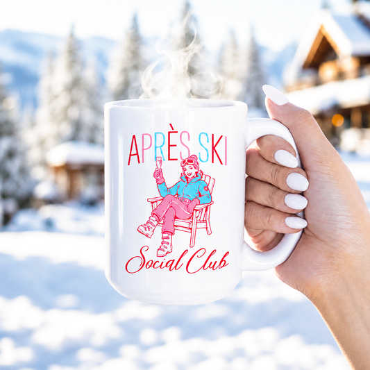 15oz Coffee Mug-Après Ski | Gift | Lodge