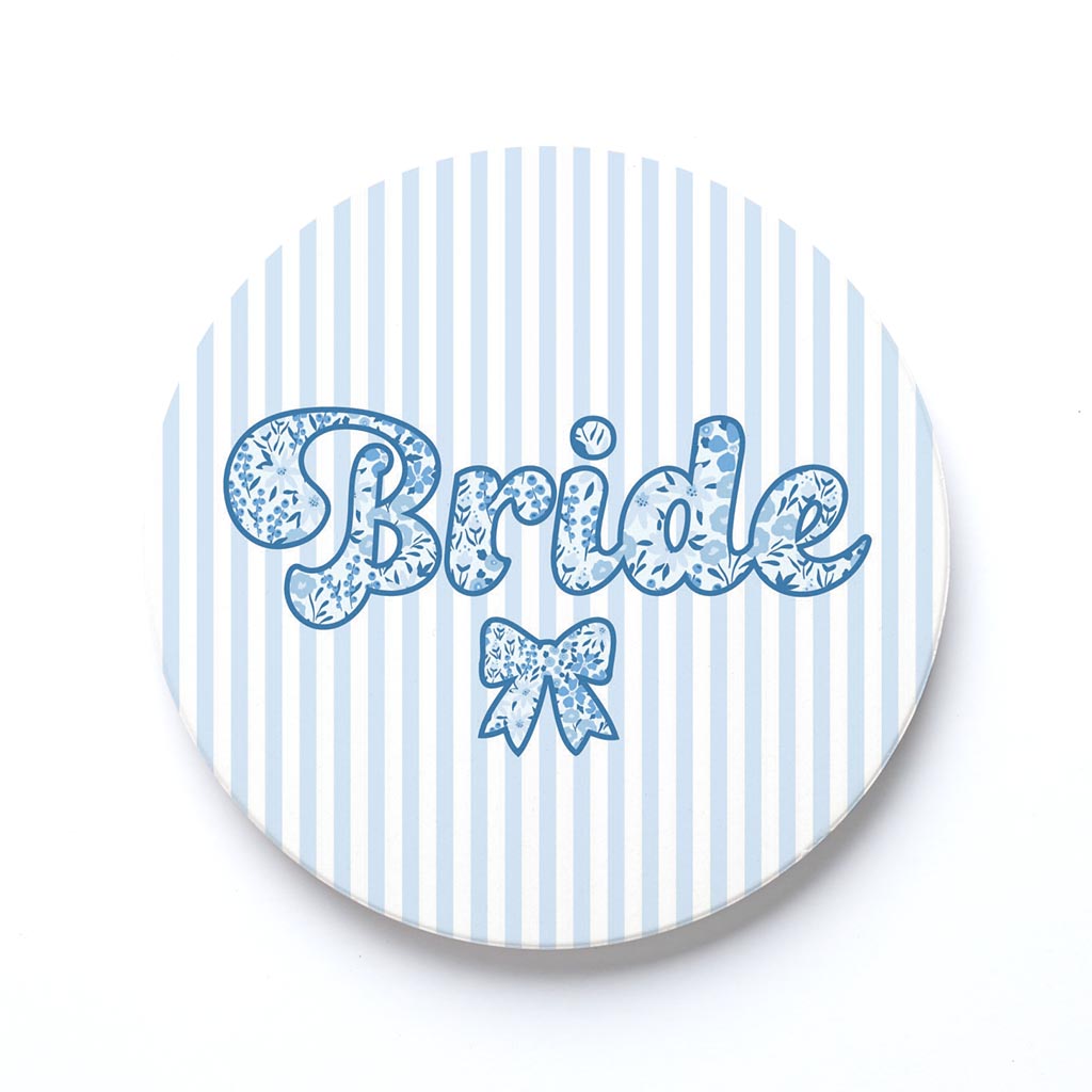 Ceramic Round Coaster-Happily Ever After -0