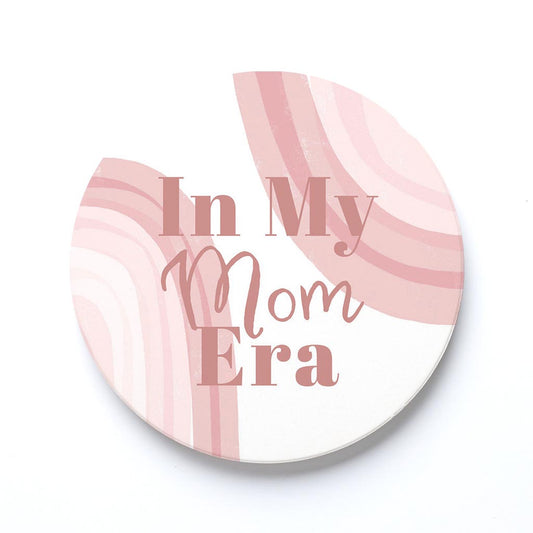 Ceramic Round Coaster-In My Mom Era -0