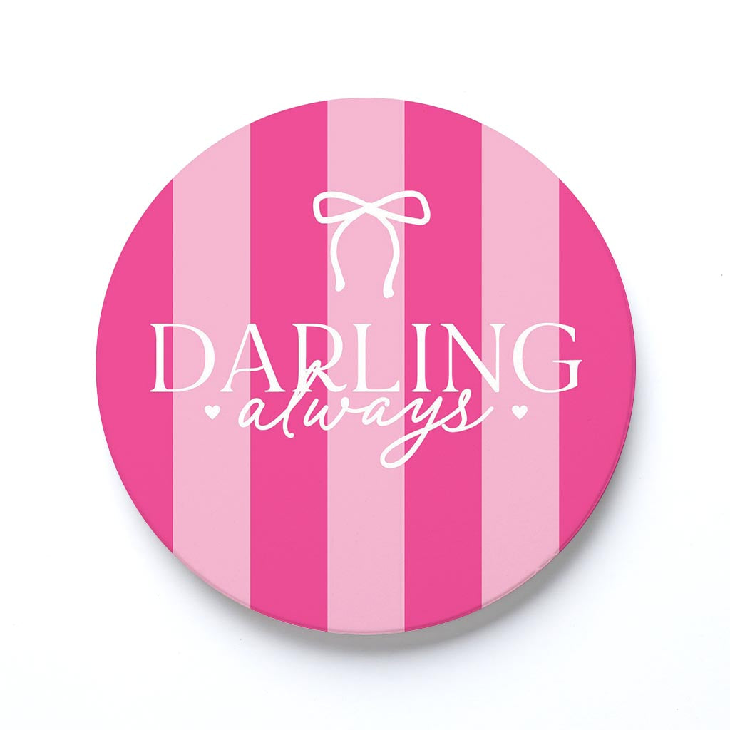 Ceramic Round Coaster-All Things Lovely -0