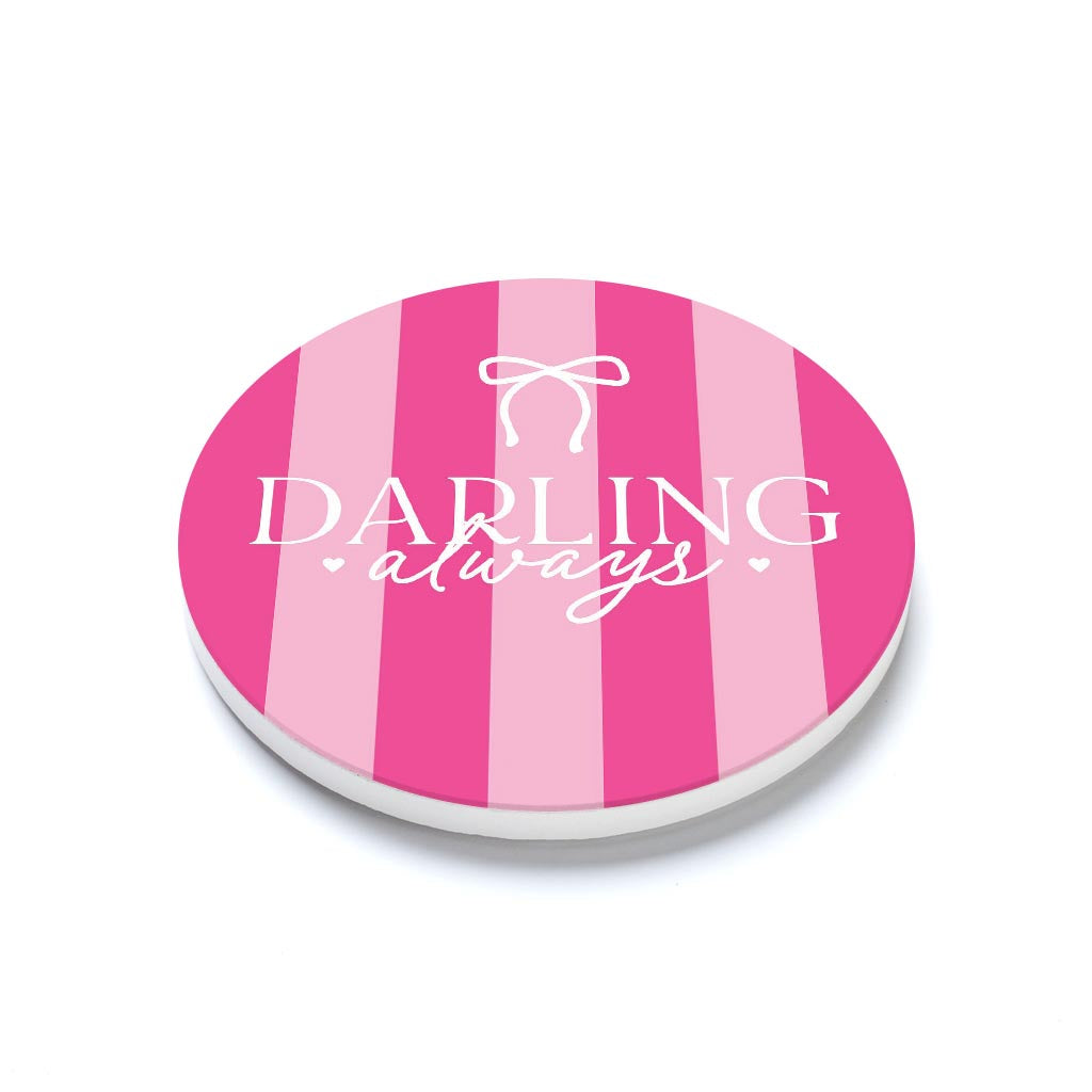 Ceramic Round Coaster-All Things Lovely -1