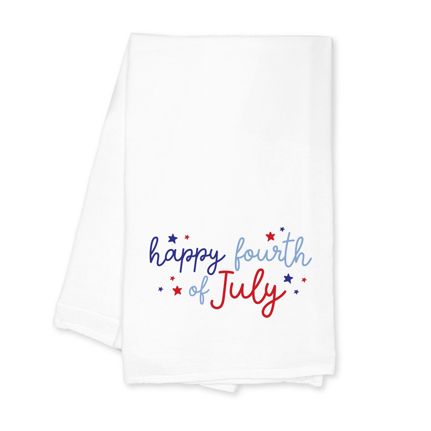 Cotton Tea Towel White-4th of July 250th Anniversary -0