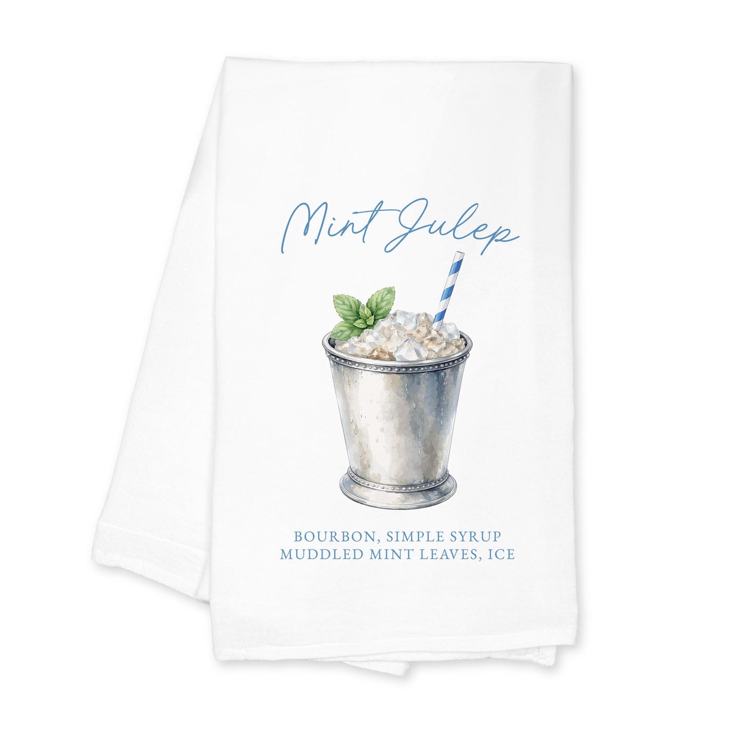 Cotton Tea Towel White-Derby -0