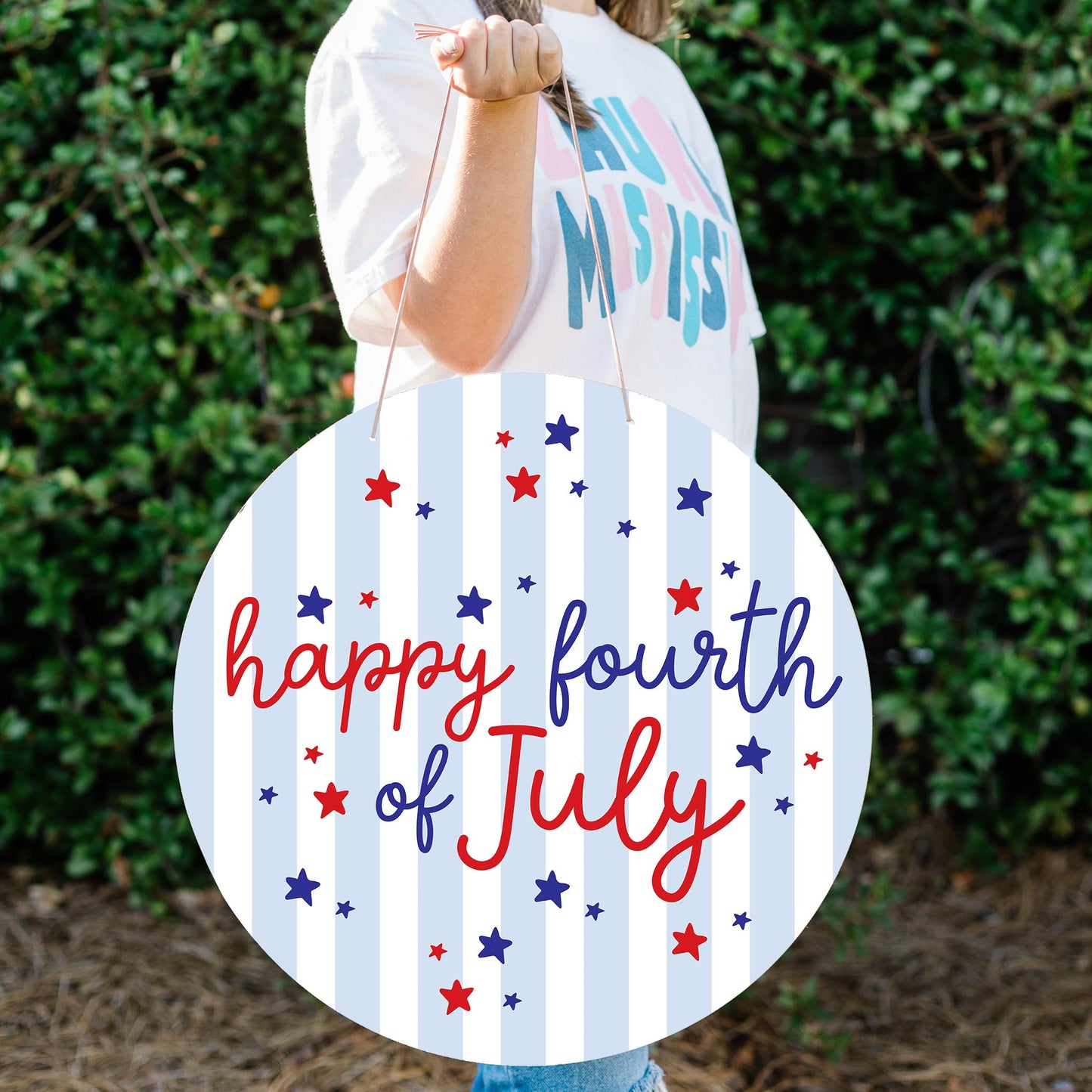 20" Door Hanger-4th of July 250th Anniversary -1