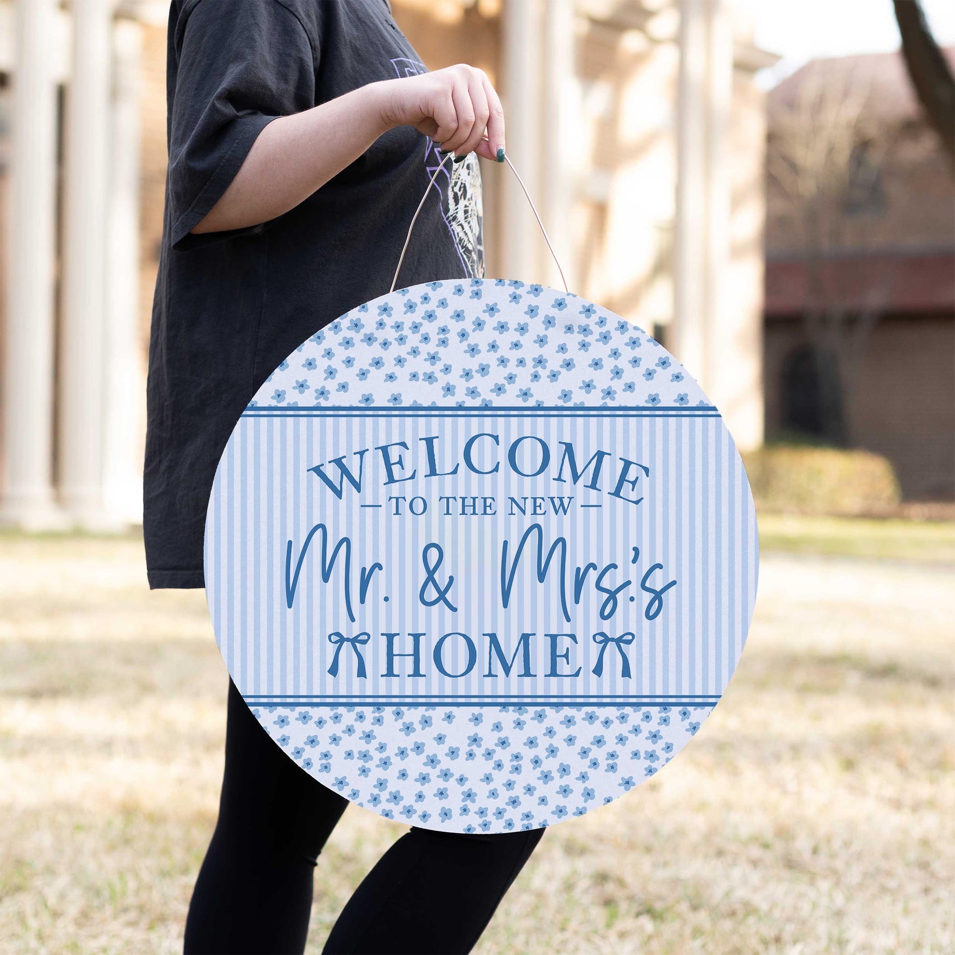 20" Door Hanger-Happily Ever After New Home -2