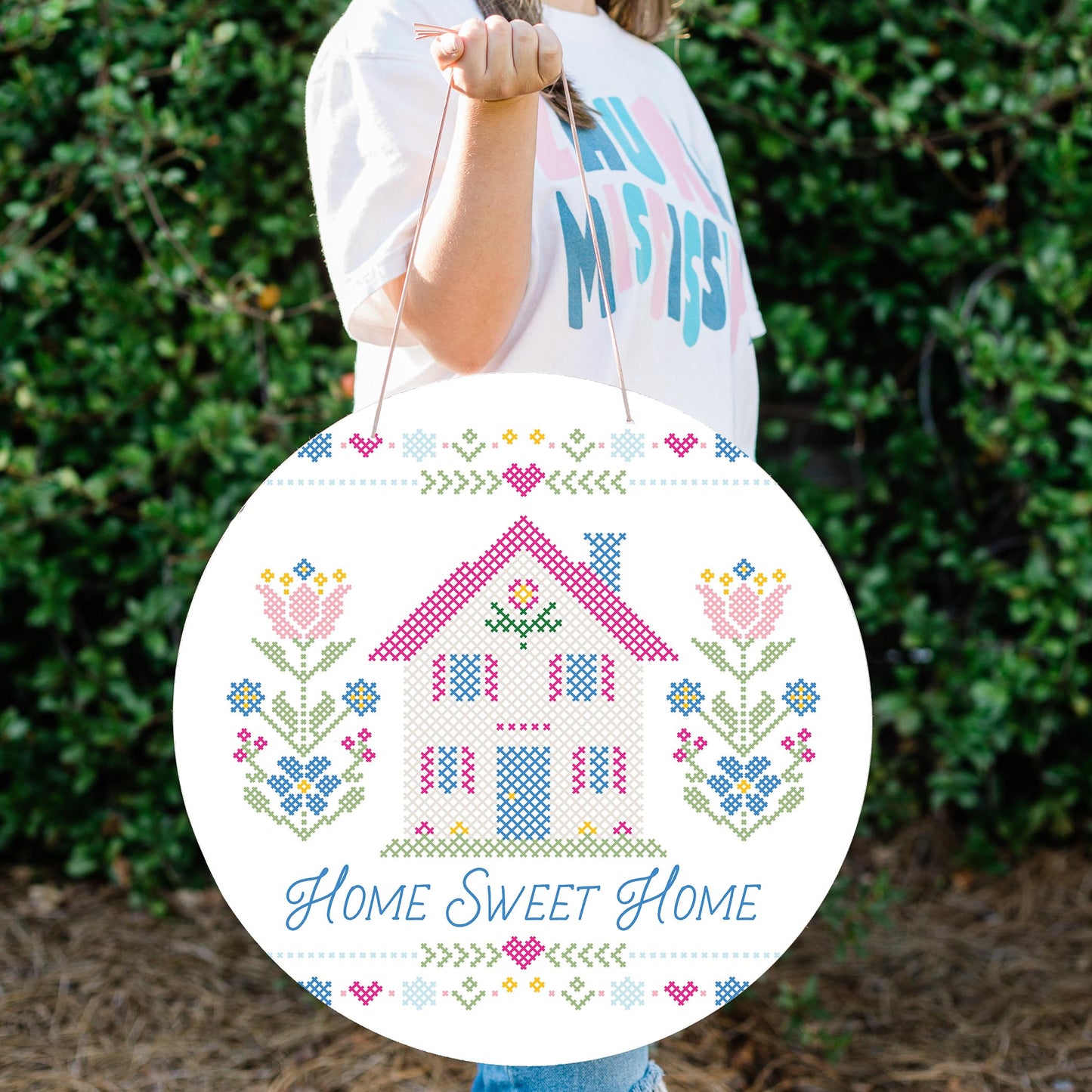 20" Door Hanger-Summer Cottage -1