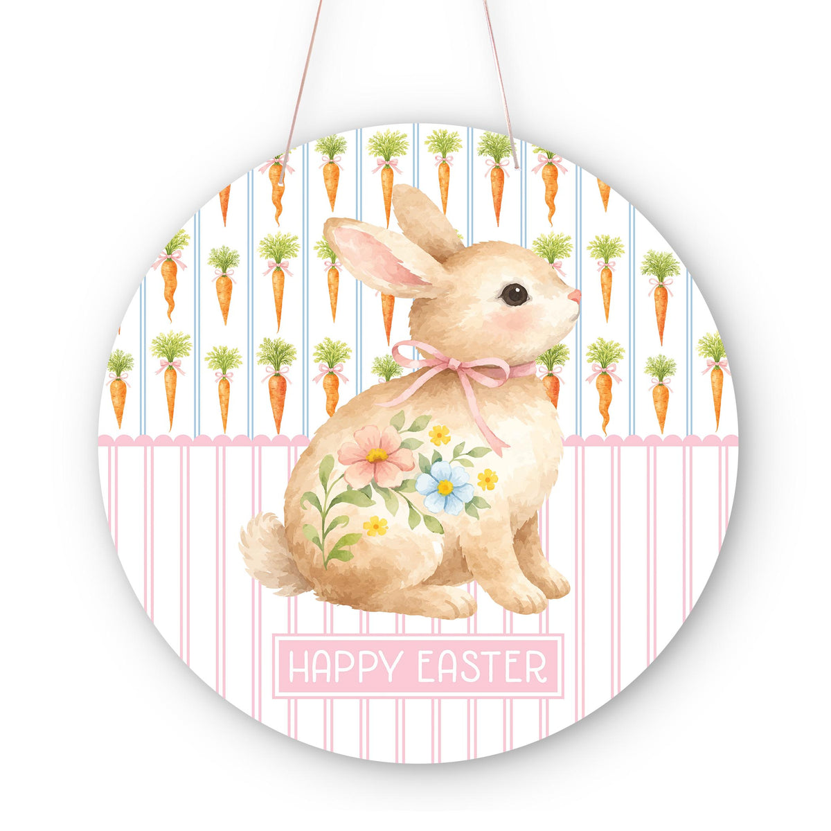 20" Door Hanger-Cottage Easter -0