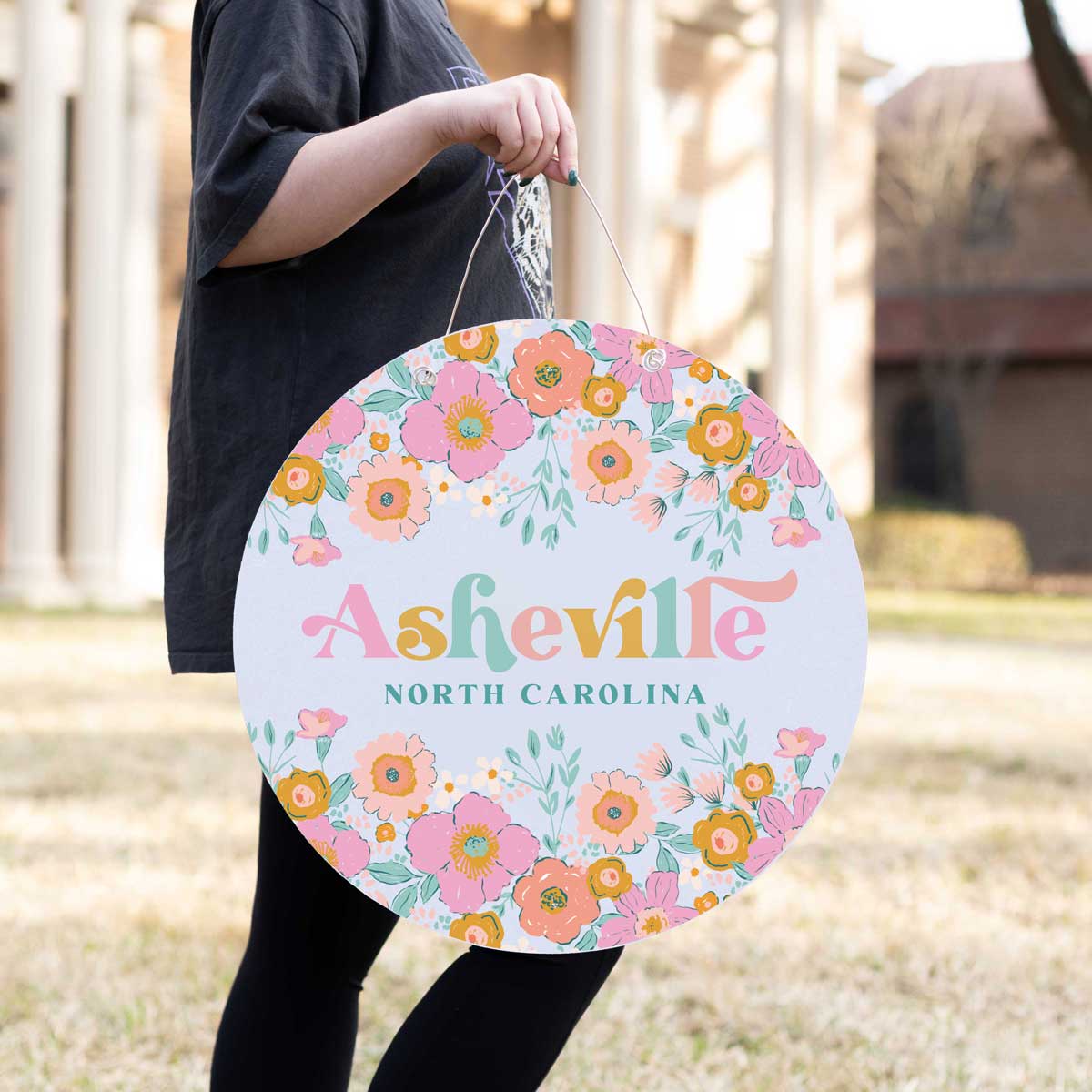 Love Local Door Hanger - Kalia Floral