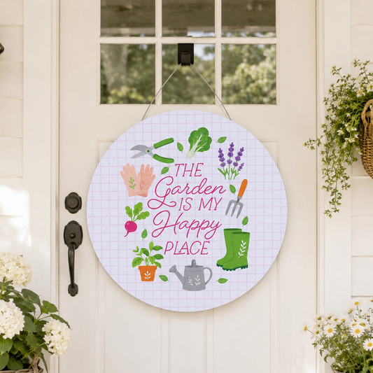 20" Door Hanger-Plant Lady