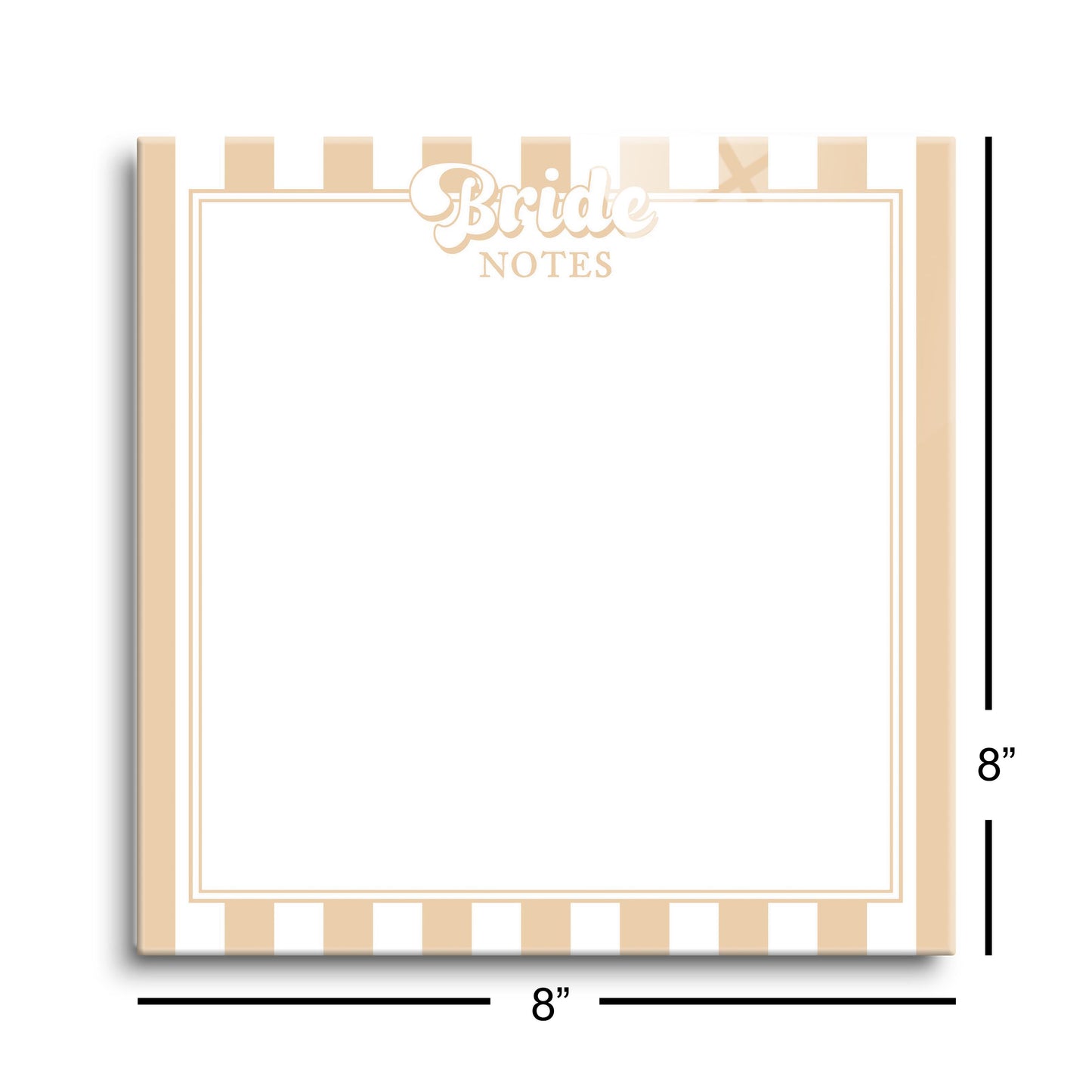 8x8 Glass Dry Erase-Happily Ever After -8