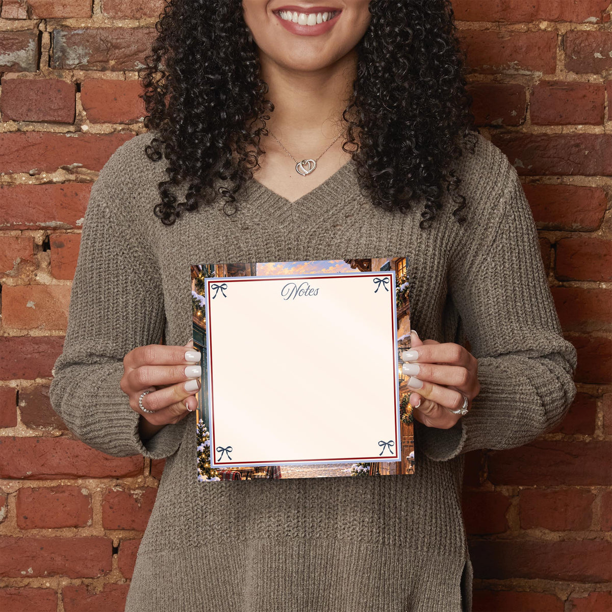 8x8 Glass Dry Erase-Chalet Girl -2