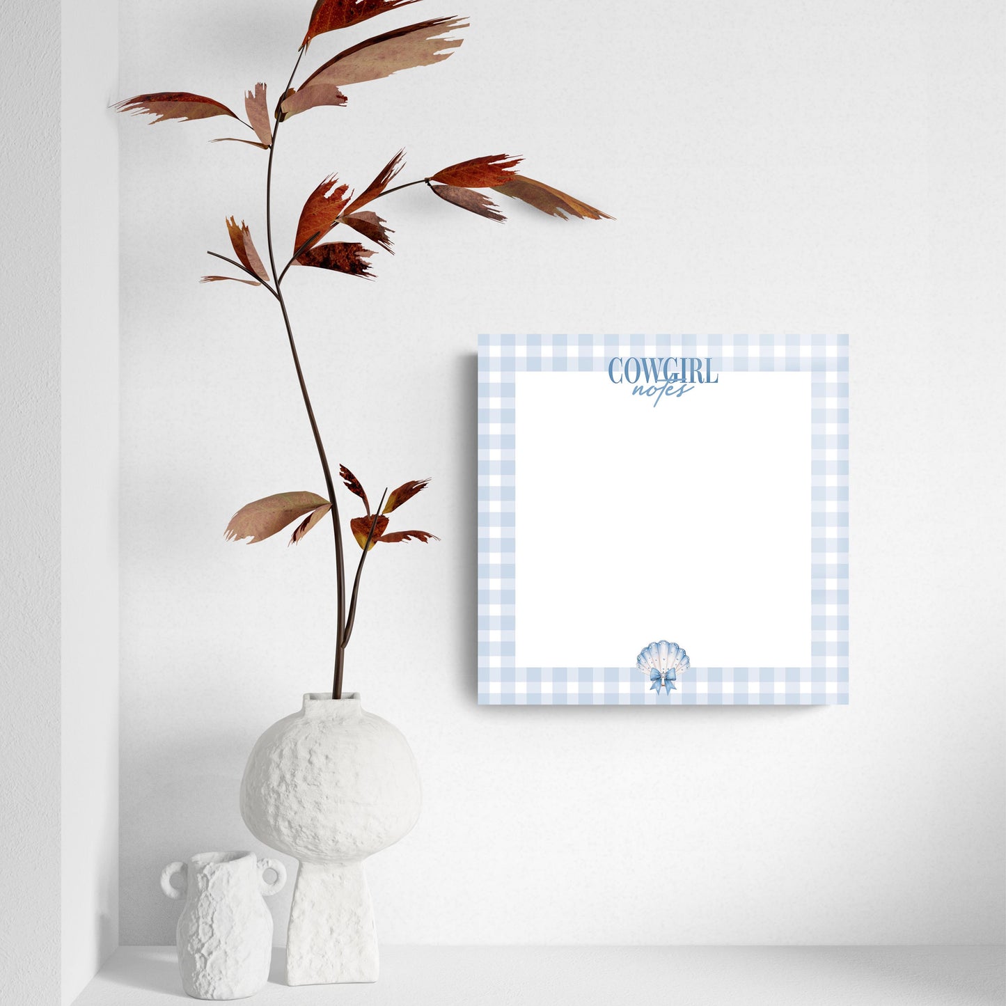 8x8 Glass Dry Erase-Coastal Cowgirl -4
