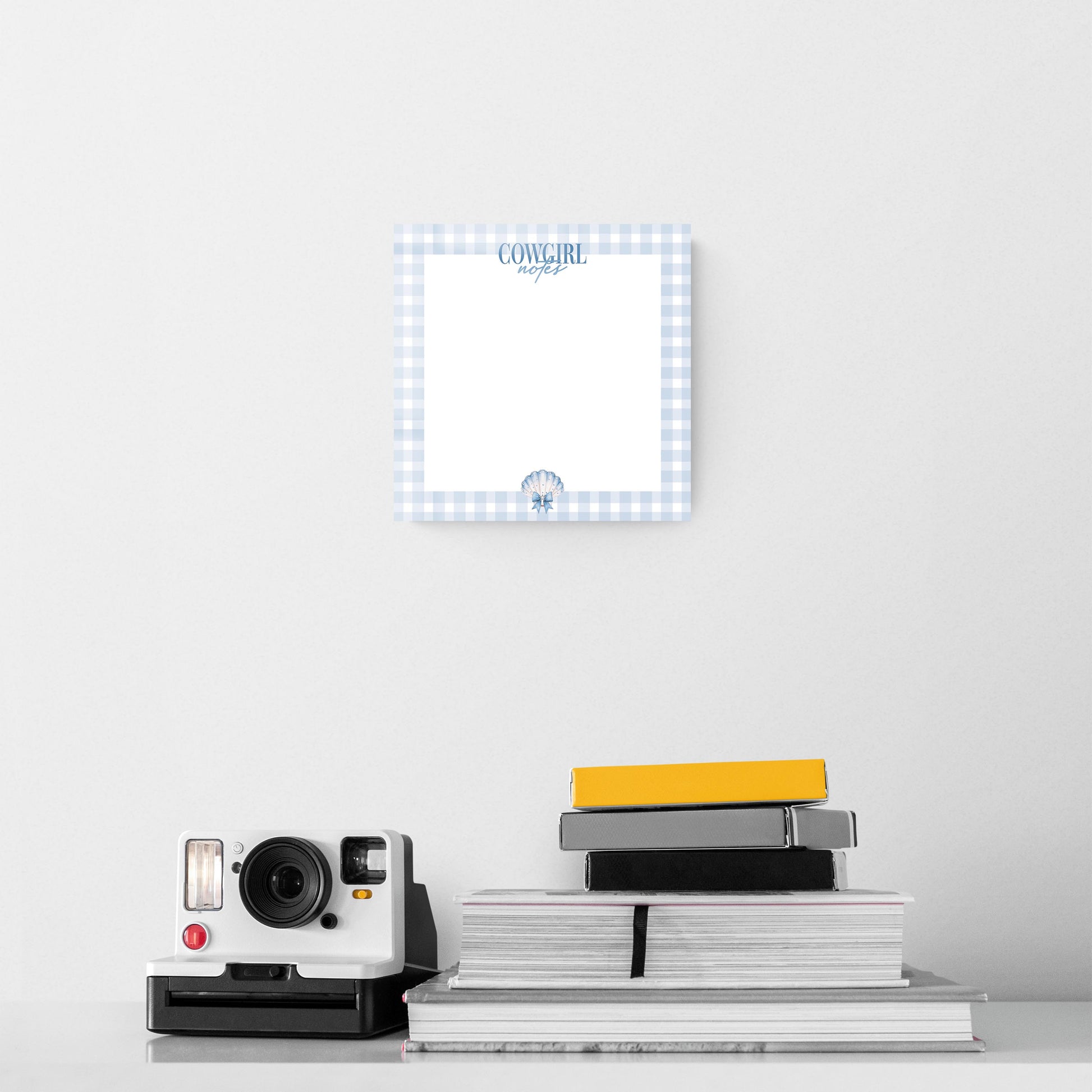 8x8 Glass Dry Erase-Coastal Cowgirl -5