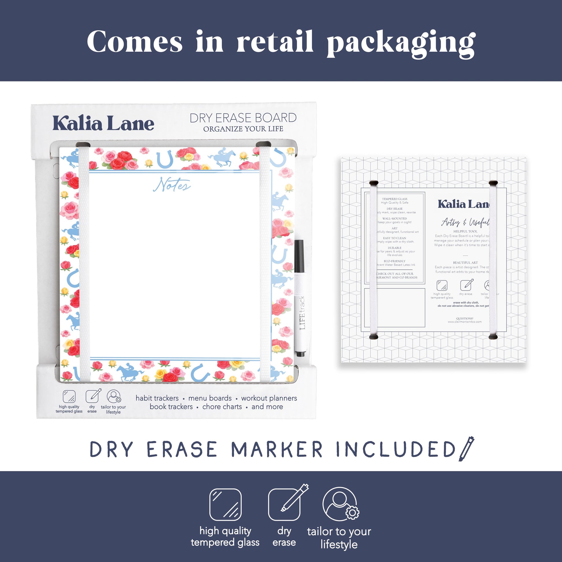 8x8 Glass Dry Erase-Derby -3
