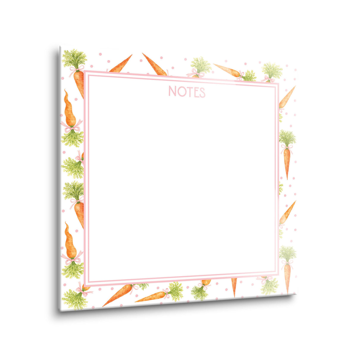 8x8 Glass Dry Erase-Cottage Easter -1