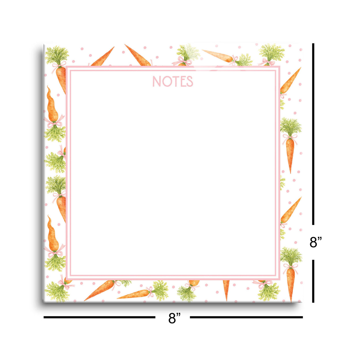 8x8 Glass Dry Erase-Cottage Easter -8