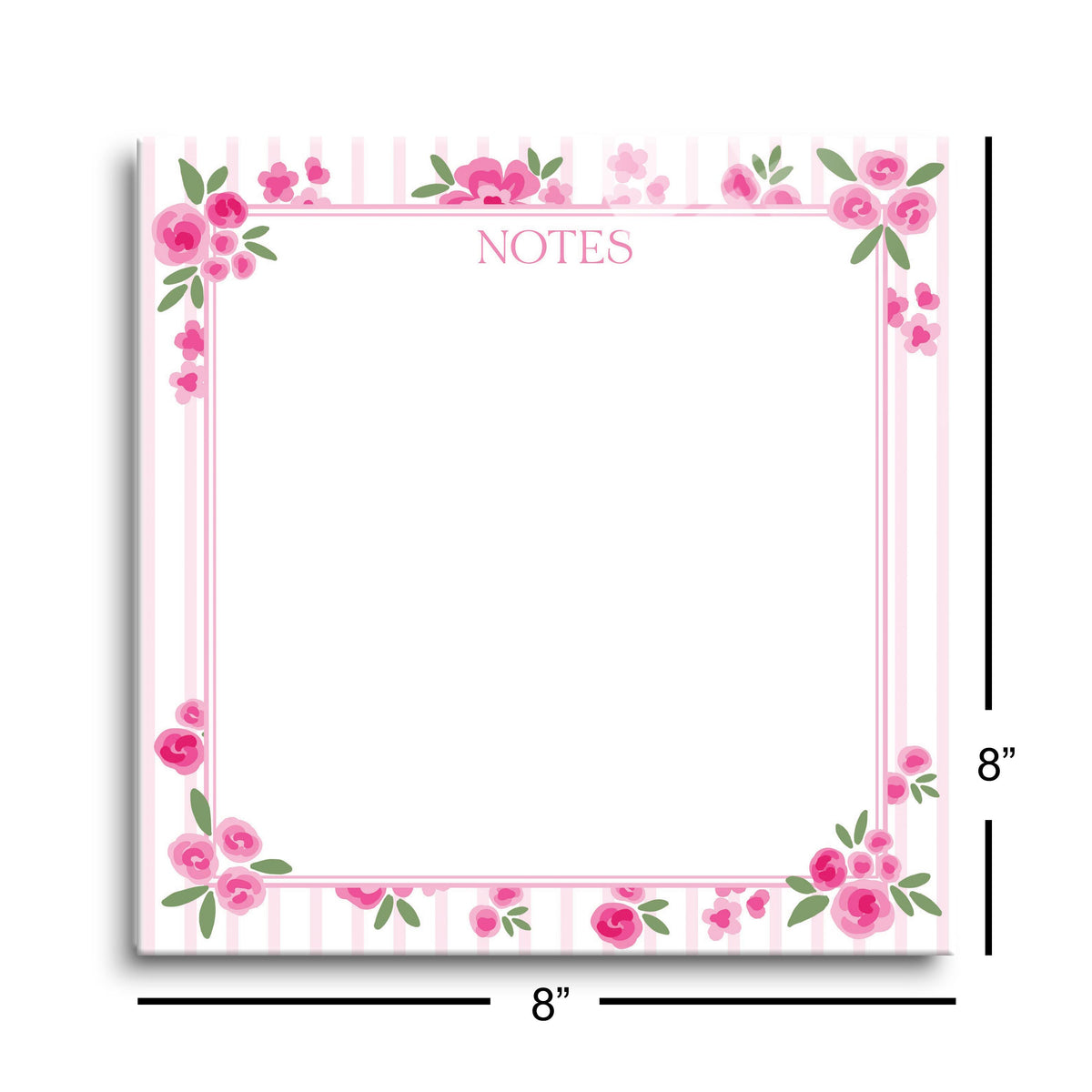 8x8 Glass Dry Erase-All Things Lovely -8