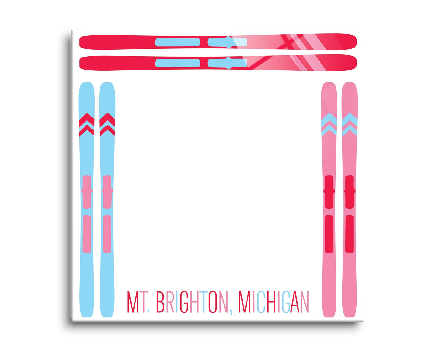 8x8 Glass Dry Erase-Love+Local Après Ski -0