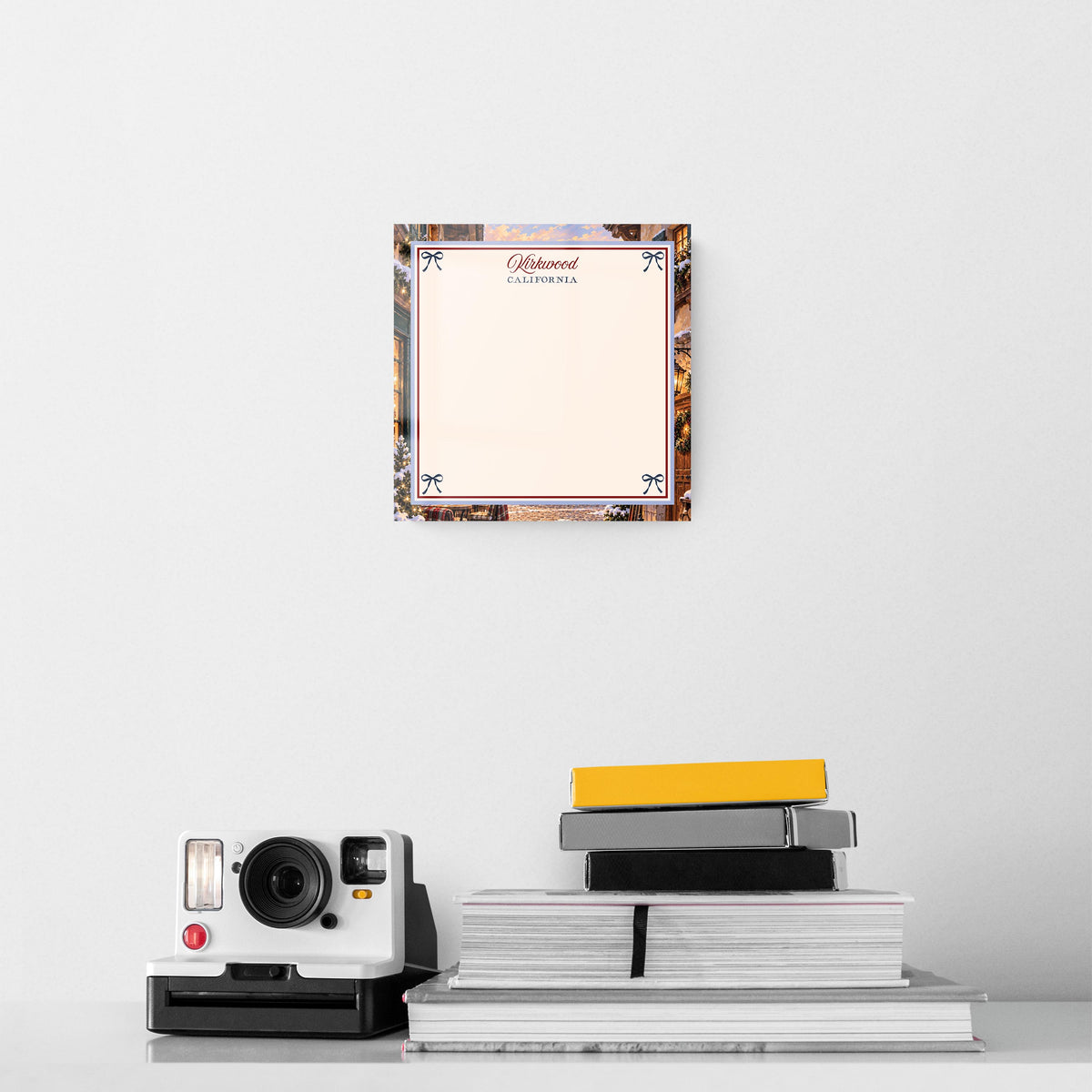 8x8 Glass Dry Erase-Chalet Girl | Custom -3