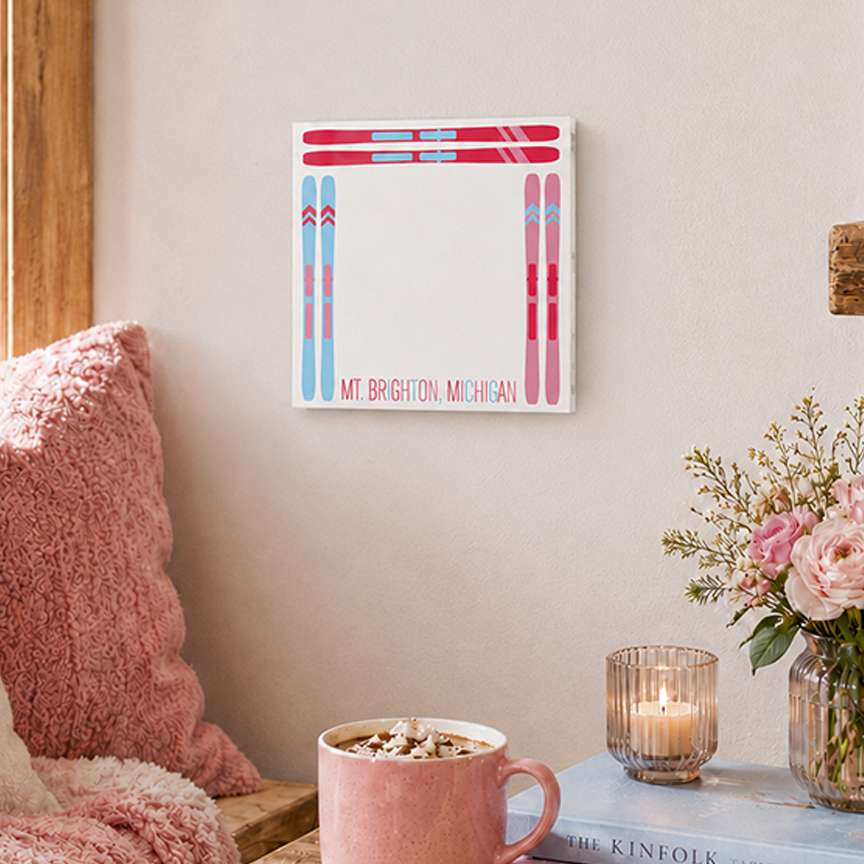 8x8 Glass Dry Erase-Après Ski | Custom | Personalize