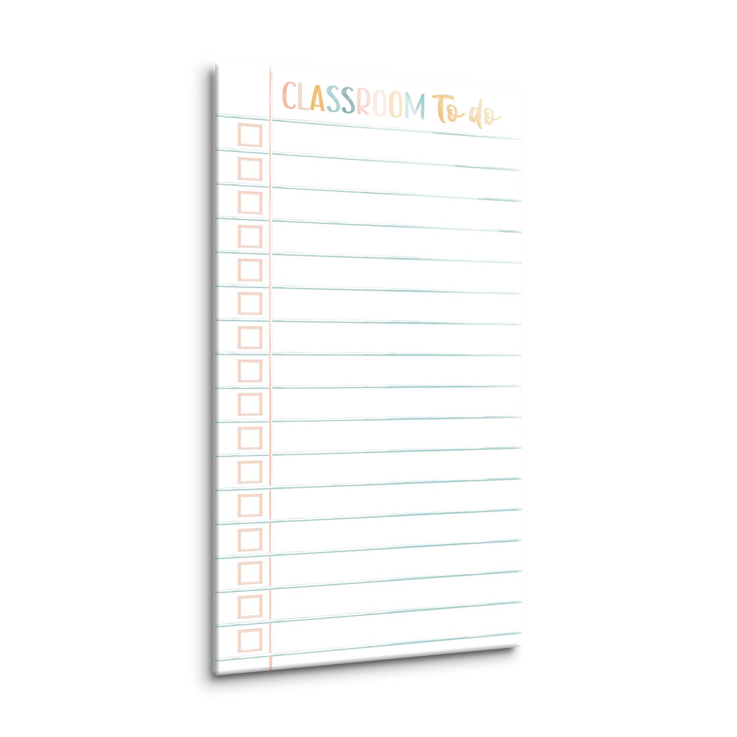 8x16 Glass Dry Erase-Classroom To Do