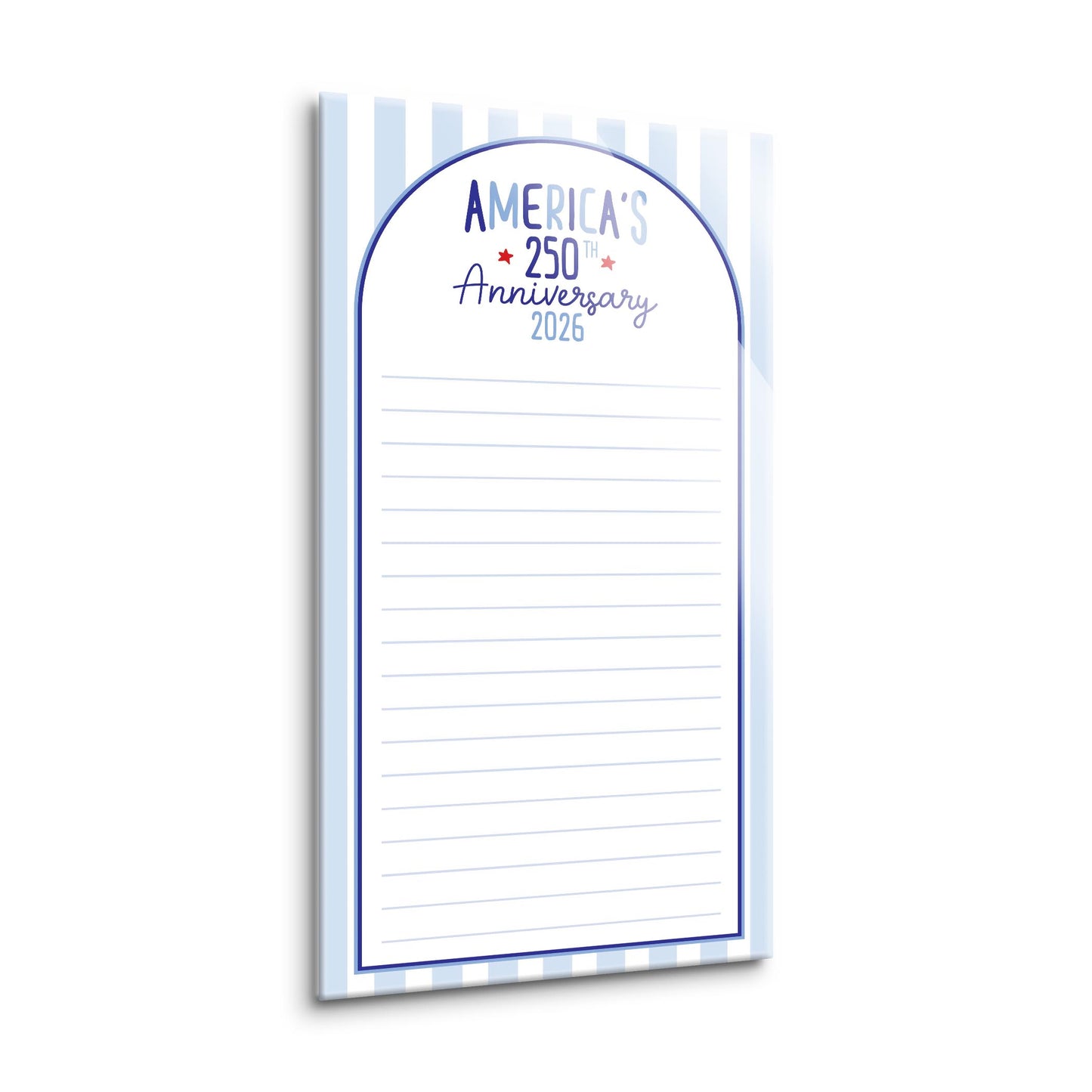 8x16 Glass Dry Erase-4th of July 250th Anniversary -1