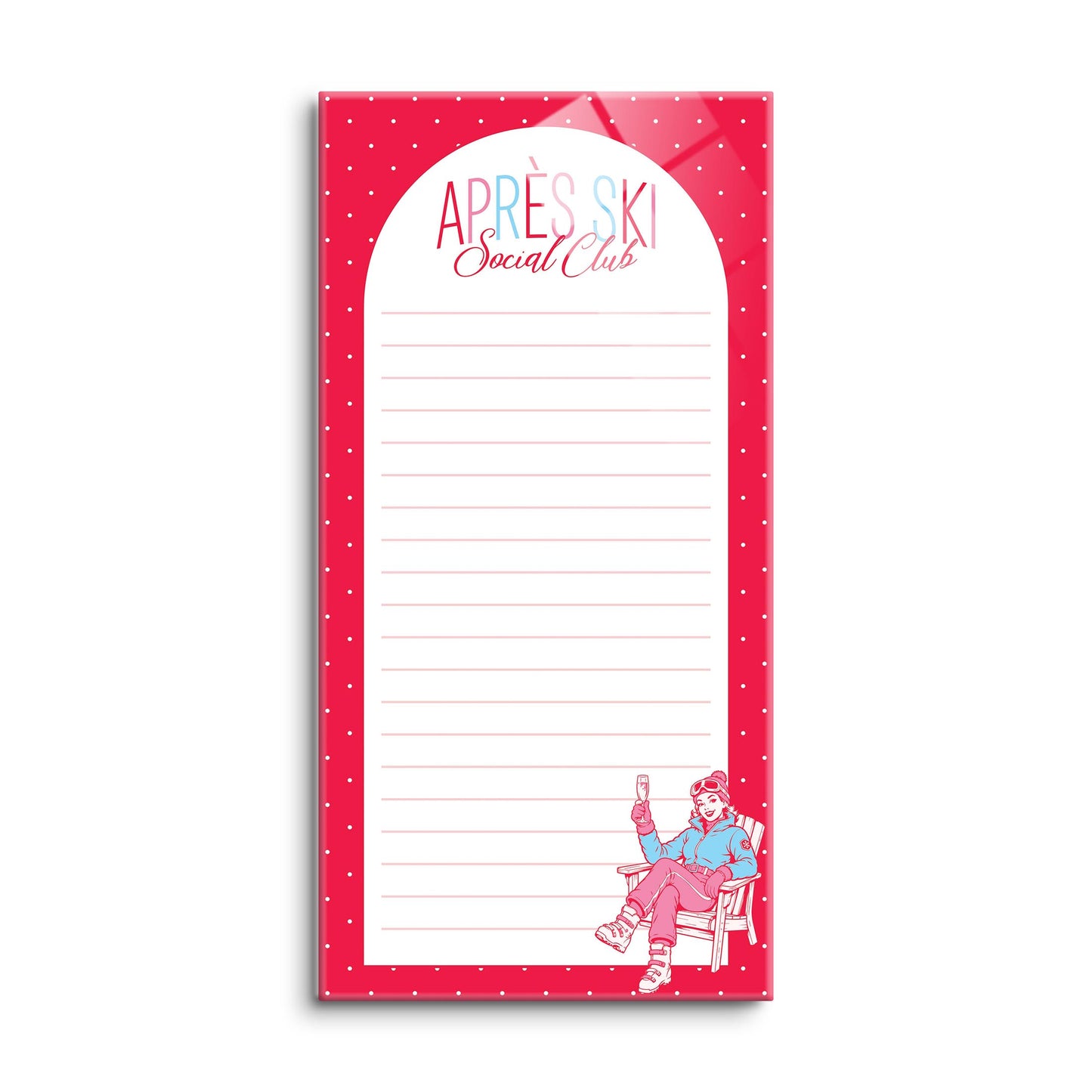 8x16 Glass Dry Erase-Après Ski -0