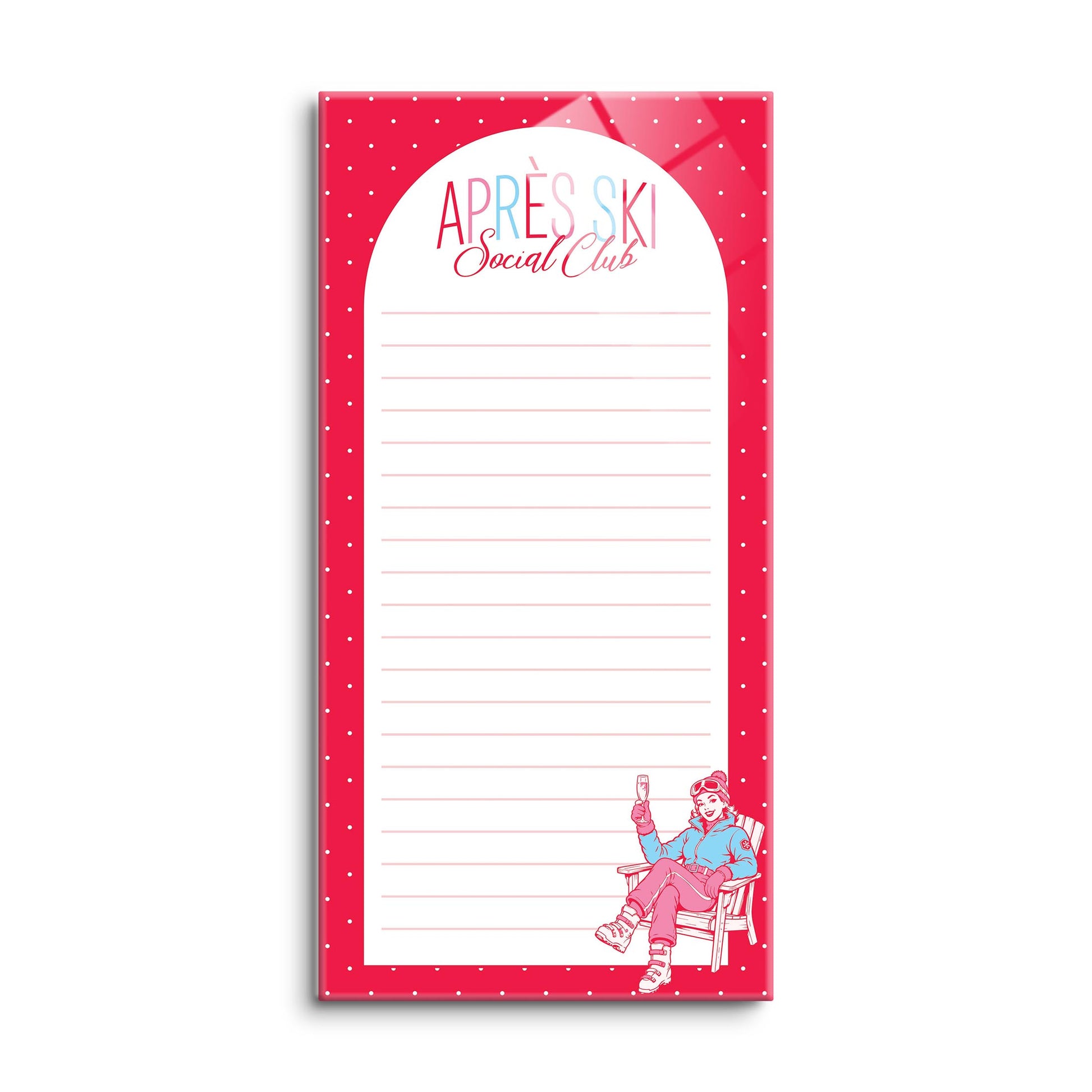 8x16 Glass Dry Erase-Après Ski -0