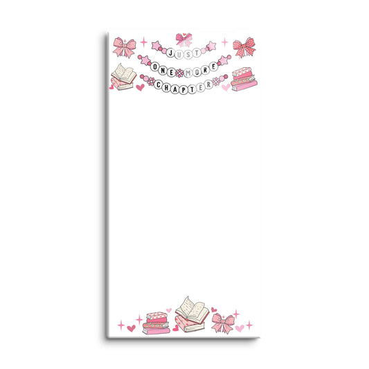 8x16 Glass Dry Erase-Just One More Chapter -0